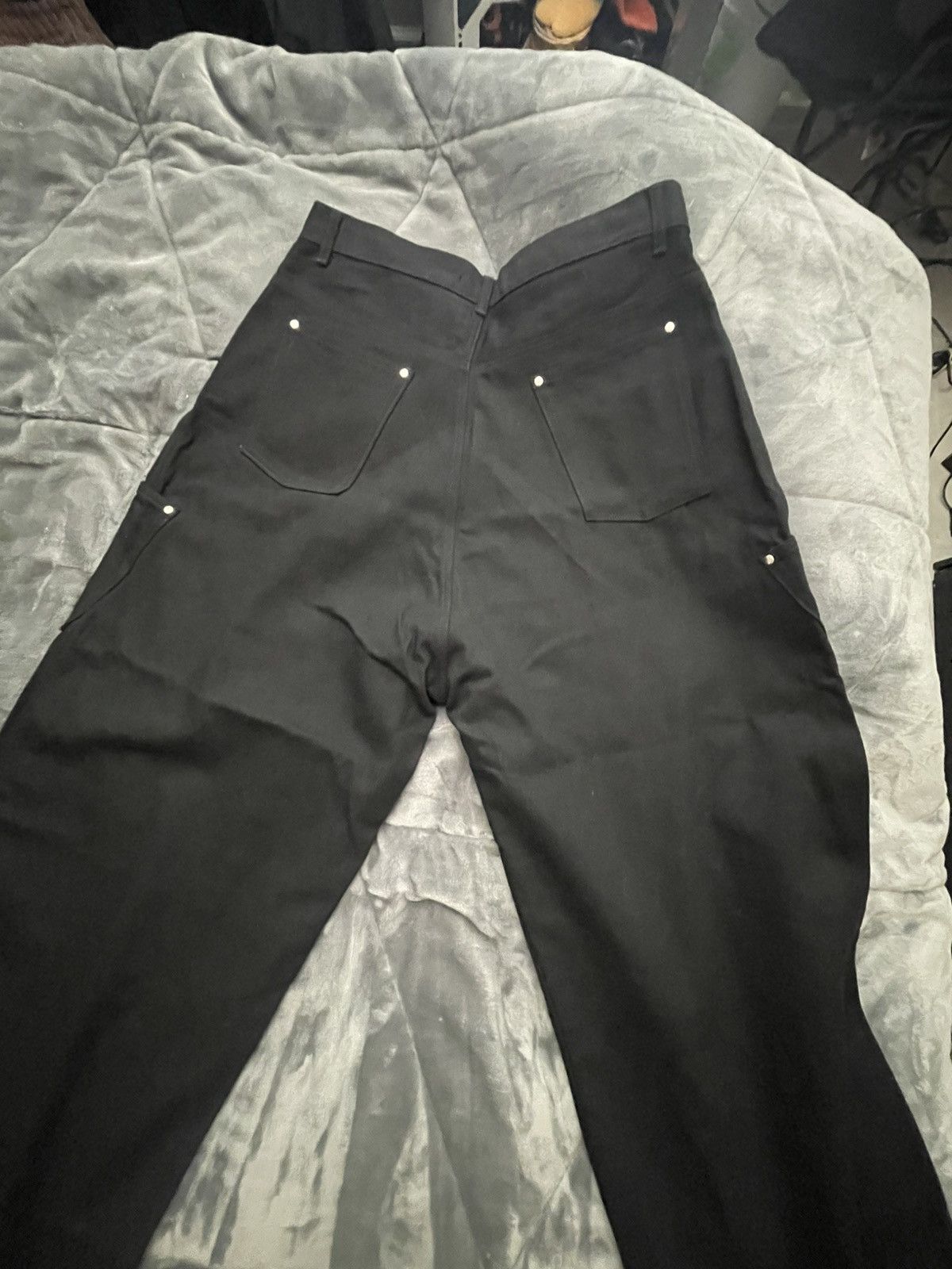 Vintage Bomber Baggy Pants *34x34* Fait Par Lui Size US 34 / EU 50 - 4 Thumbnail