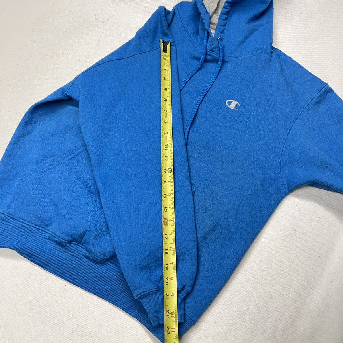Champion Champion Eco Hoodie Blue Sweatshirt Pullover Sweater Logo Size US M / EU 48-50 / 2 - 21 Thumbnail