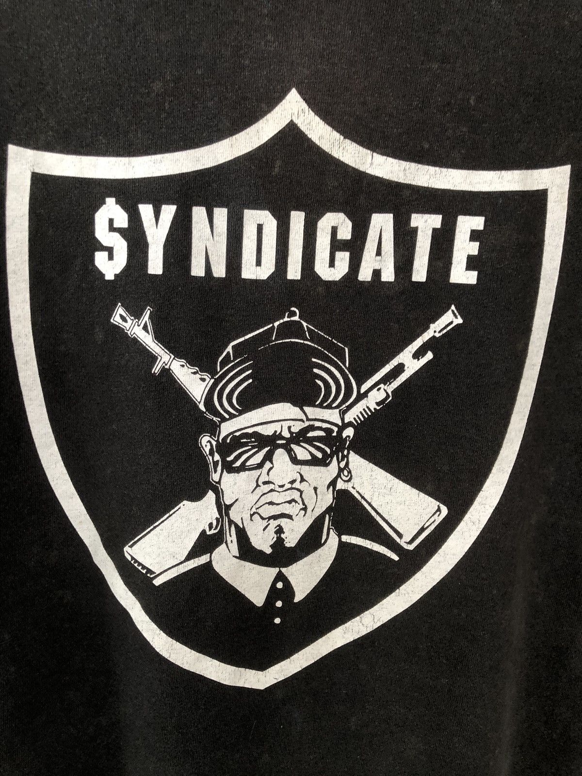 Rap Tees × Vintage Vintage 90s SYNDICATE ice T Records Label Size US L / EU 52-54 / 3 - 4 Thumbnail