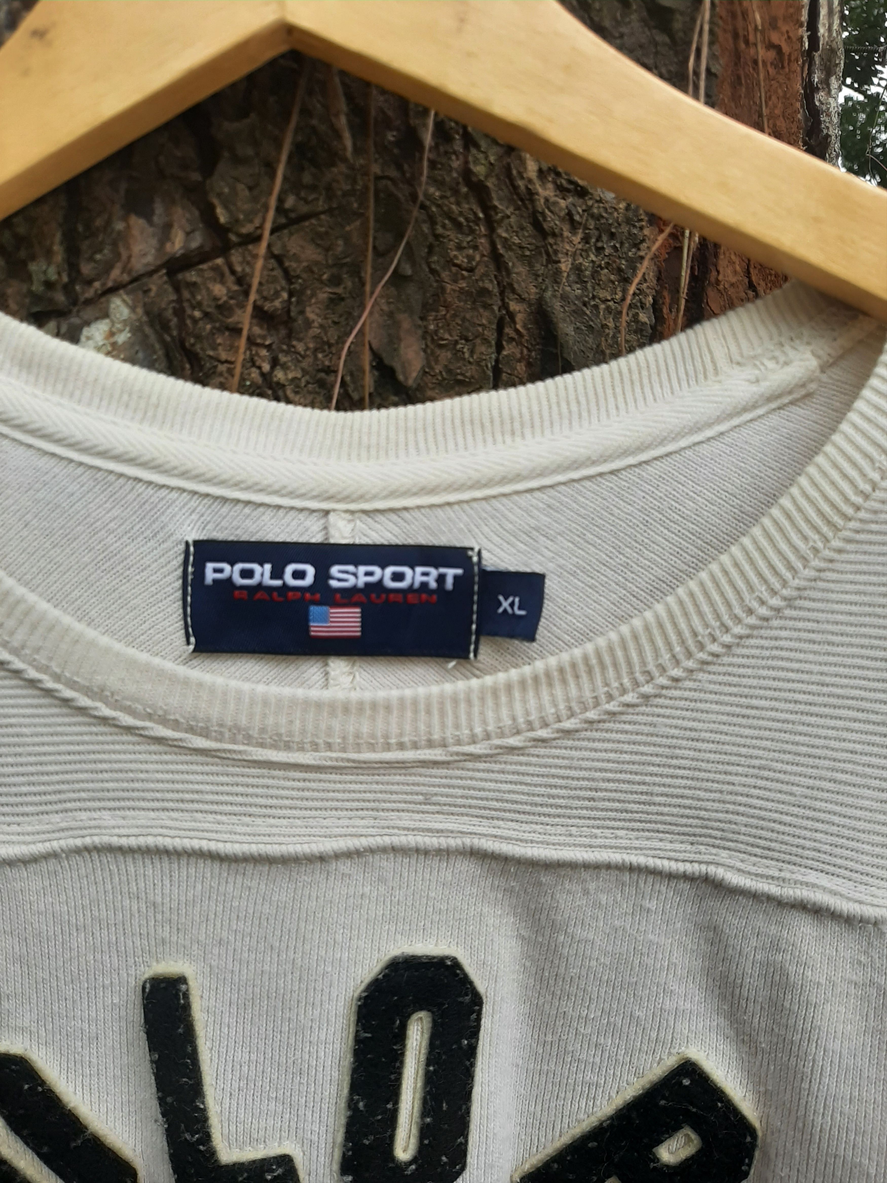 Polo Ralph Lauren × Vintage Vintage Polo Sport RL Basketball Longsleeve Tee Size US XL / EU 56 / 4 - 7 Thumbnail