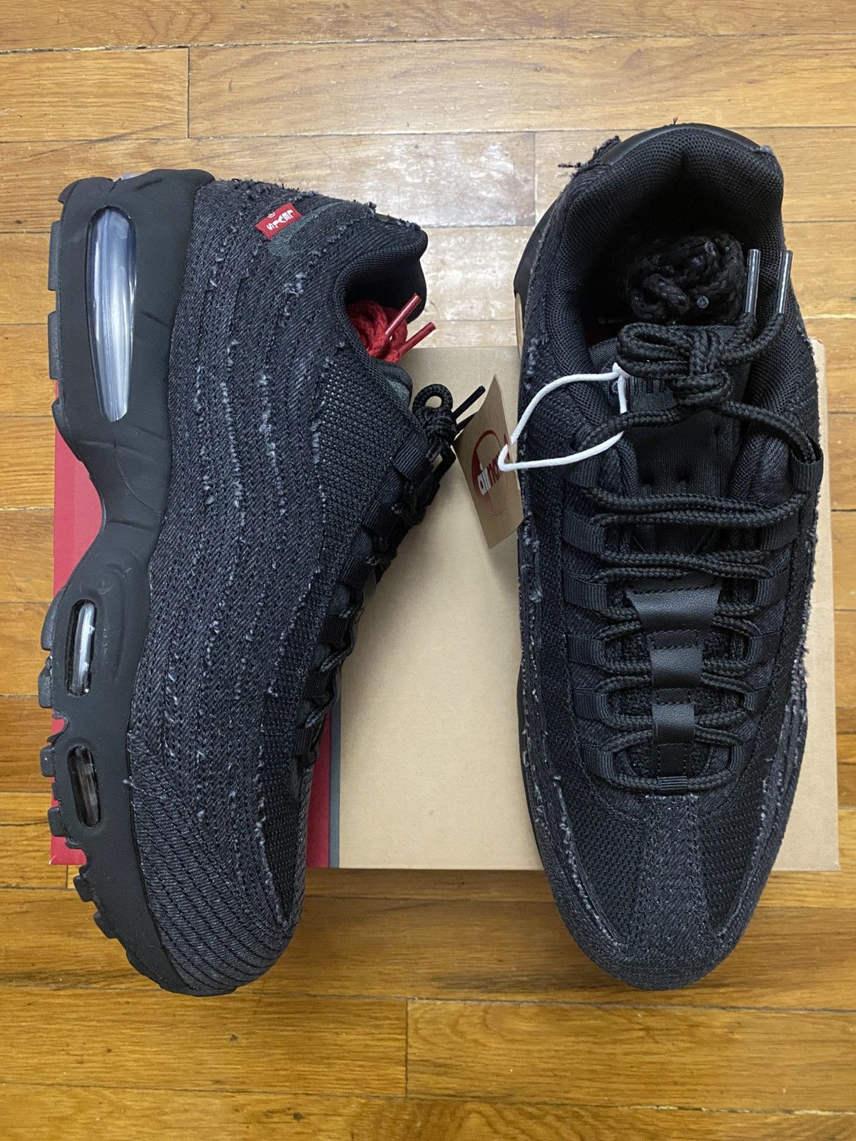 Levi's × Nike Size 13 - Nike Air Max 95 OG Levis Black Men’s Size US 13 / EU 46 - 1 Thumbnail