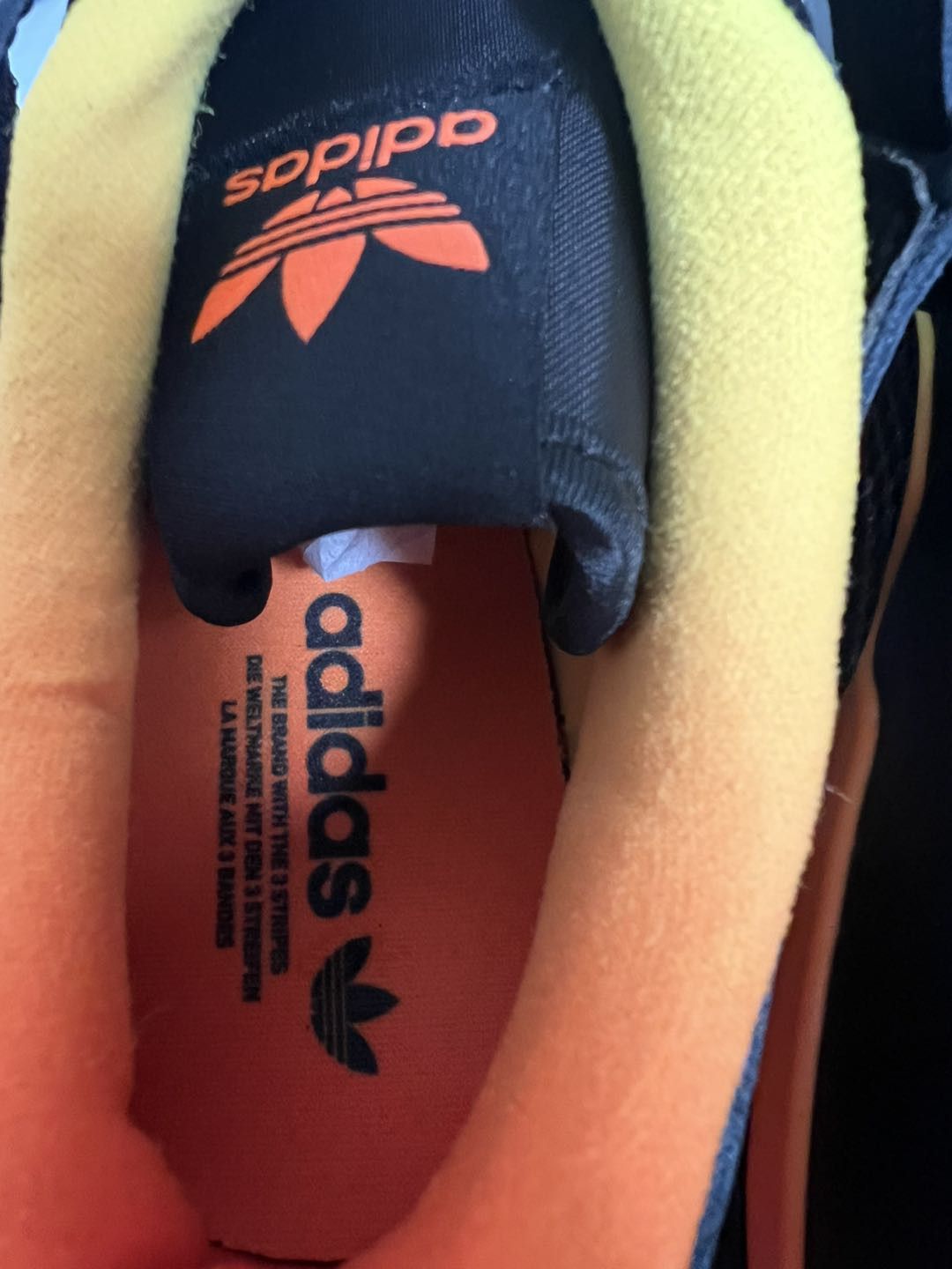 adidas FORUM LOW 'BLACK ORANGE YELLOW GRADIENT'