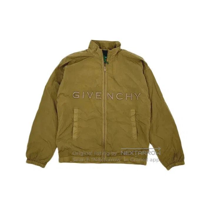 Givenchy Givenchy FW22 Logo Embroidered Zip Jacket. Size US XL / EU 56 / 4 - 2 Thumbnail