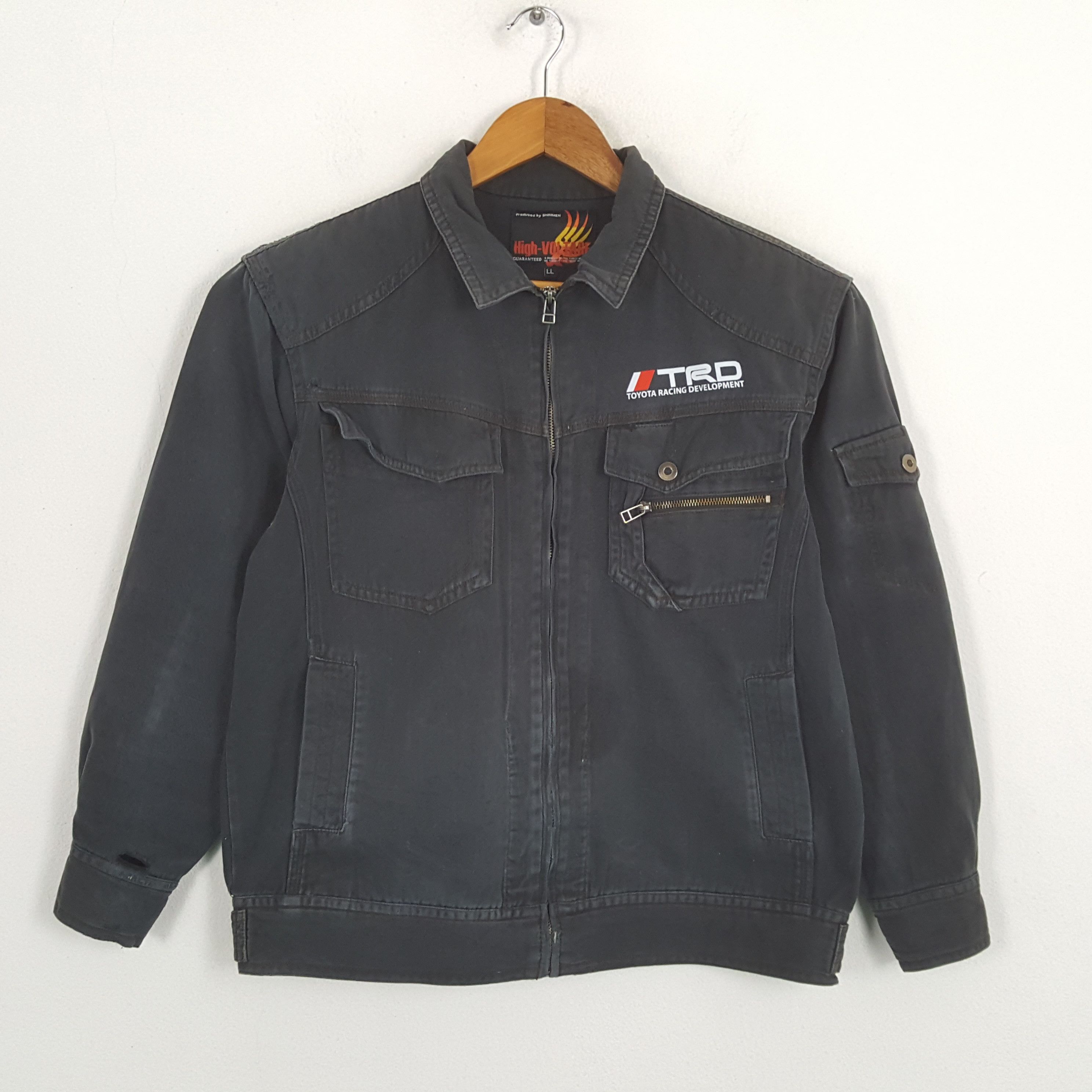 Japanese Brand × Vintage Vintage TRD TOYOTA RACING DEVELOPMENT Japanese Custom Jacket Size US L / EU 52-54 / 3 - 3 Thumbnail