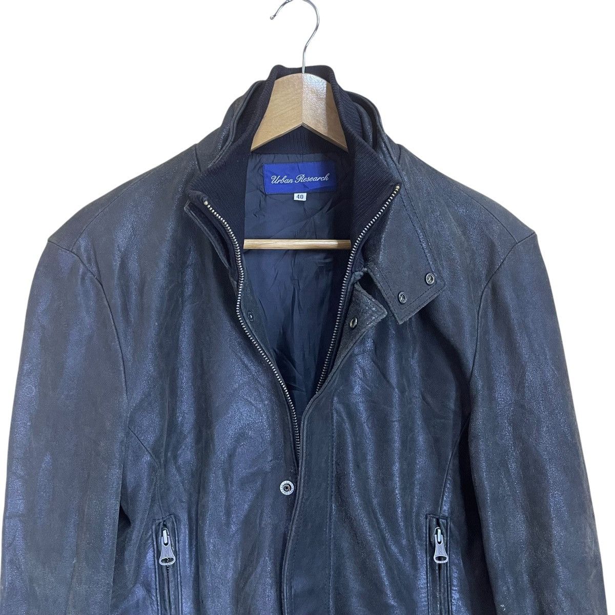 Leather URBAN RESEARCH LEATHER JACKET Size US M / EU 48-50 / 2 - 10 Thumbnail