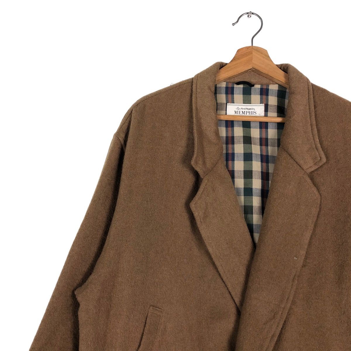 Issey Miyake 🔥Vintage Wool Jacket Memphis Japan Blanket Lining Size US L / EU 52-54 / 3 - 7 Thumbnail