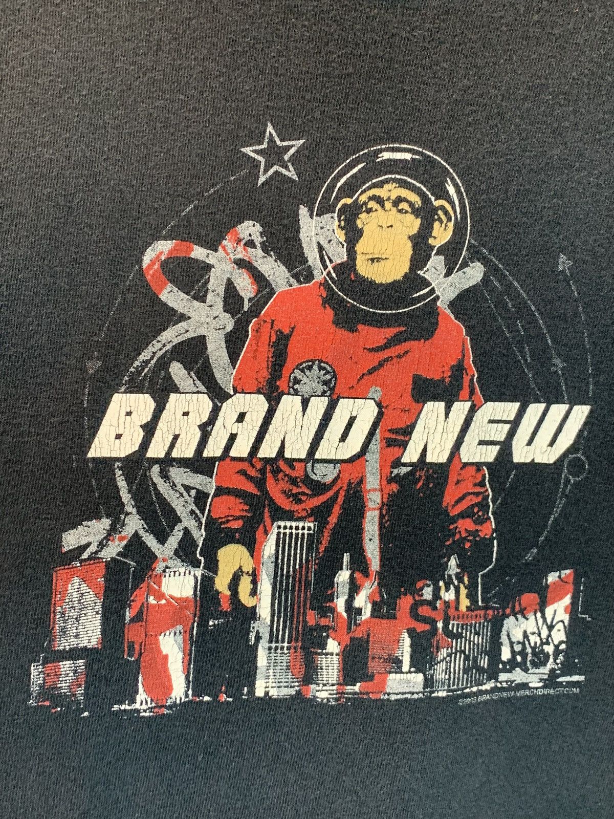 Band Tees *RARE* Vintage 2003 Brand New Deja Entendu Album Band Shirt Size US S / EU 44-46 / 1 - 2 Thumbnail