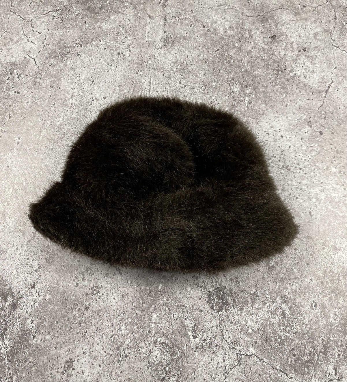 Hysteric Glamour × If Six Was Nine × Vintage Vintage Y2k Fuzzy Fur Faux Bucket Hat If Six Was Nine Size ONE SIZE - 3 Thumbnail