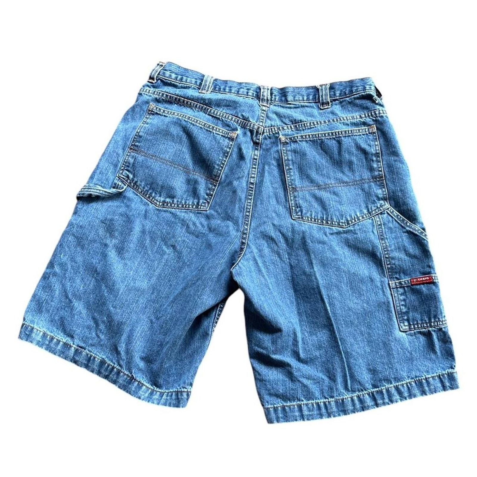 Chaps Vintage Baggy Chaps Denim Jorts Size US 36 / EU 52 - 1 Thumbnail