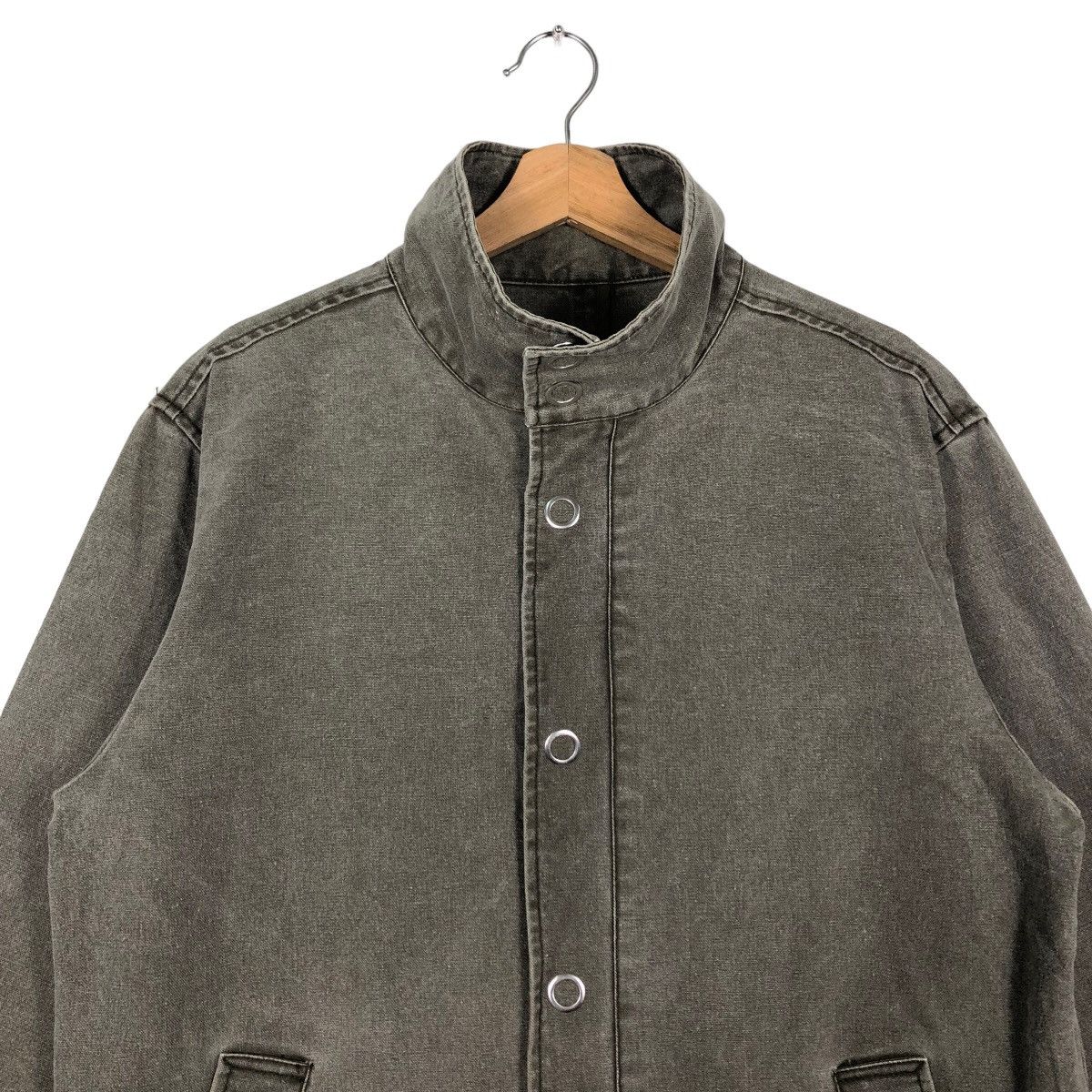 Japanese Brand 🔥Work Jacket Button Snap Spinash Issey Miyake Size US L / EU 52-54 / 3 - 2 Thumbnail