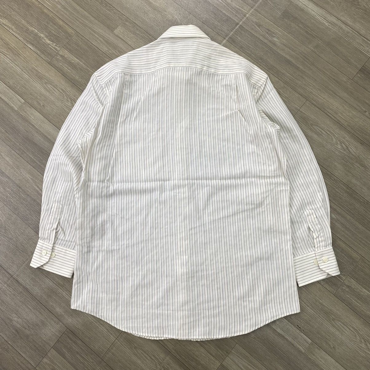 Givenchy SS07 Givenchy Men Striped Long Shirt Luxury Size M / US 6-8 / IT 42-44 - 16 Thumbnail