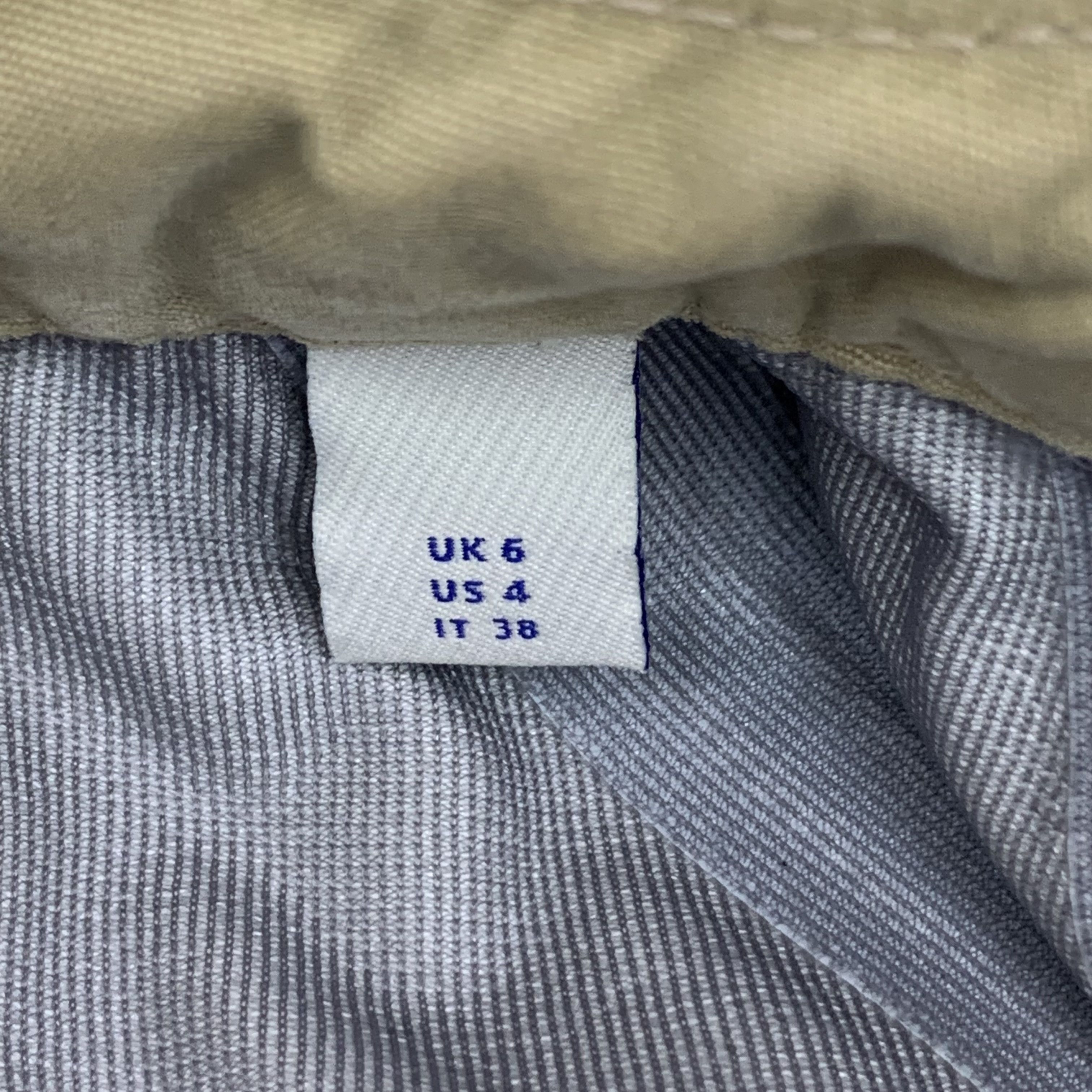 Burberry Burberry Cotton Jacket Khaki (38) Size XS / US 0-2 / IT 36-38 - 6 Thumbnail
