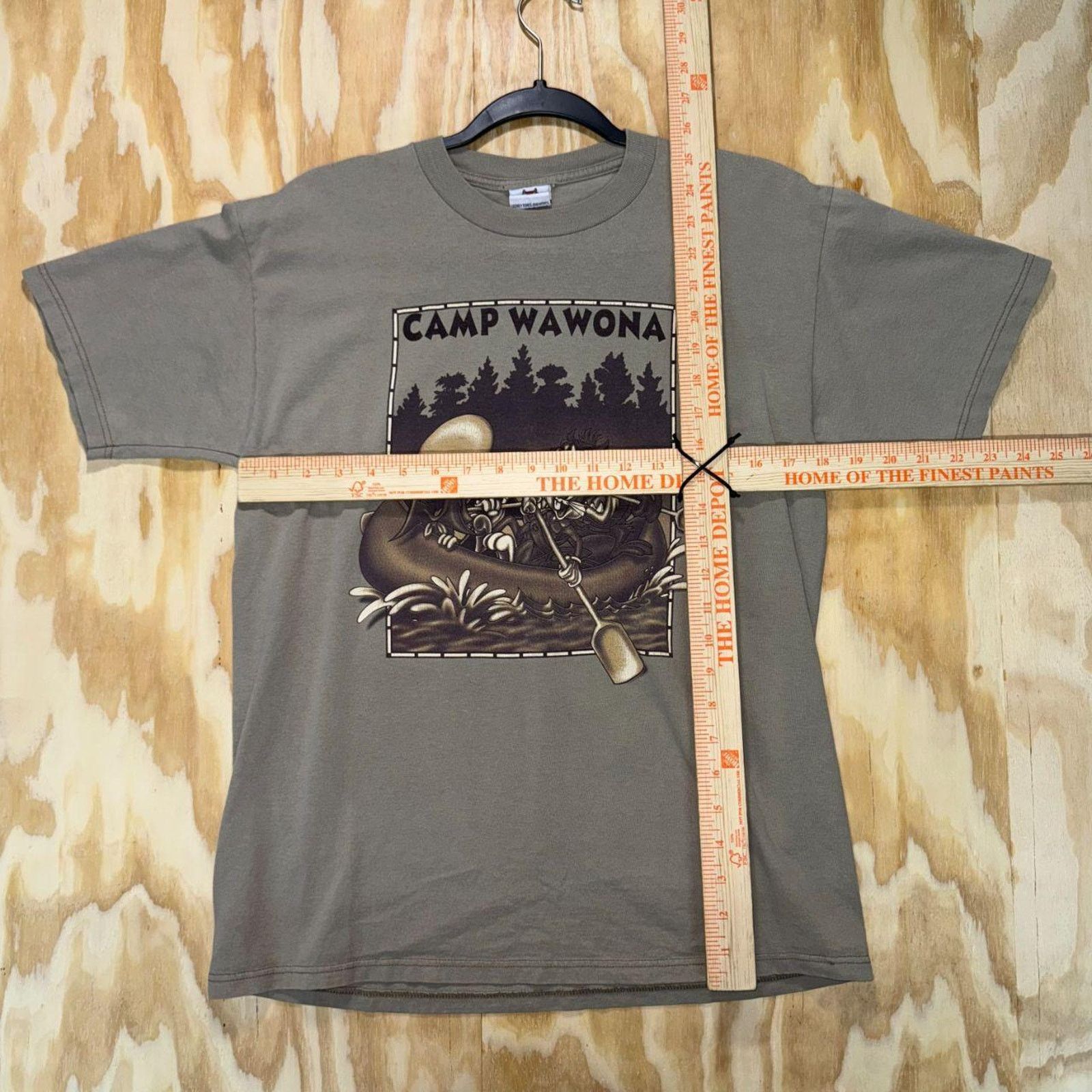Warner Bros Vintage y2k camp wawona 1990s looney tunes taz bugs t-shirt Size US M / EU 48-50 / 2 - 5 Thumbnail
