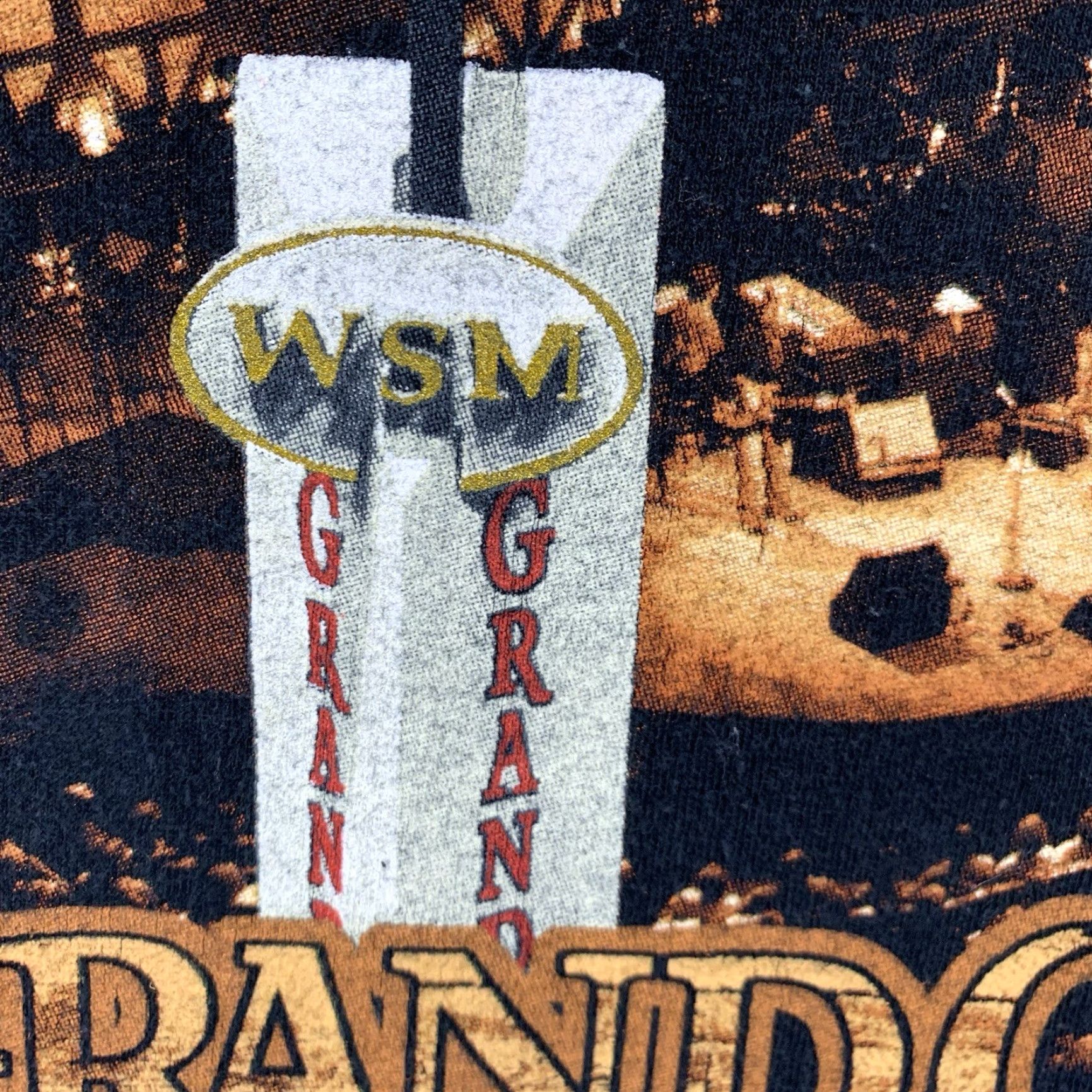 Vintage VINTAGE Grand Ole Opry T-Shirt Men's XL Black Short Sleeve Country Western Double-Sided Graphic Print 2000s Music Size US XL / EU 56 / 4 - 7 Thumbnail