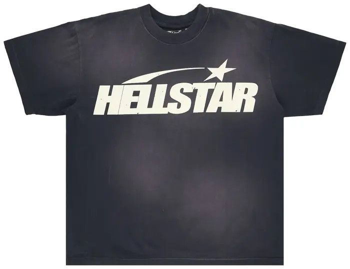 HELLSTAR Hellstar Classic T-Shirt with shooting star logo graphic. Size US S / EU 44-46 / 1 - 1 Thumbnail