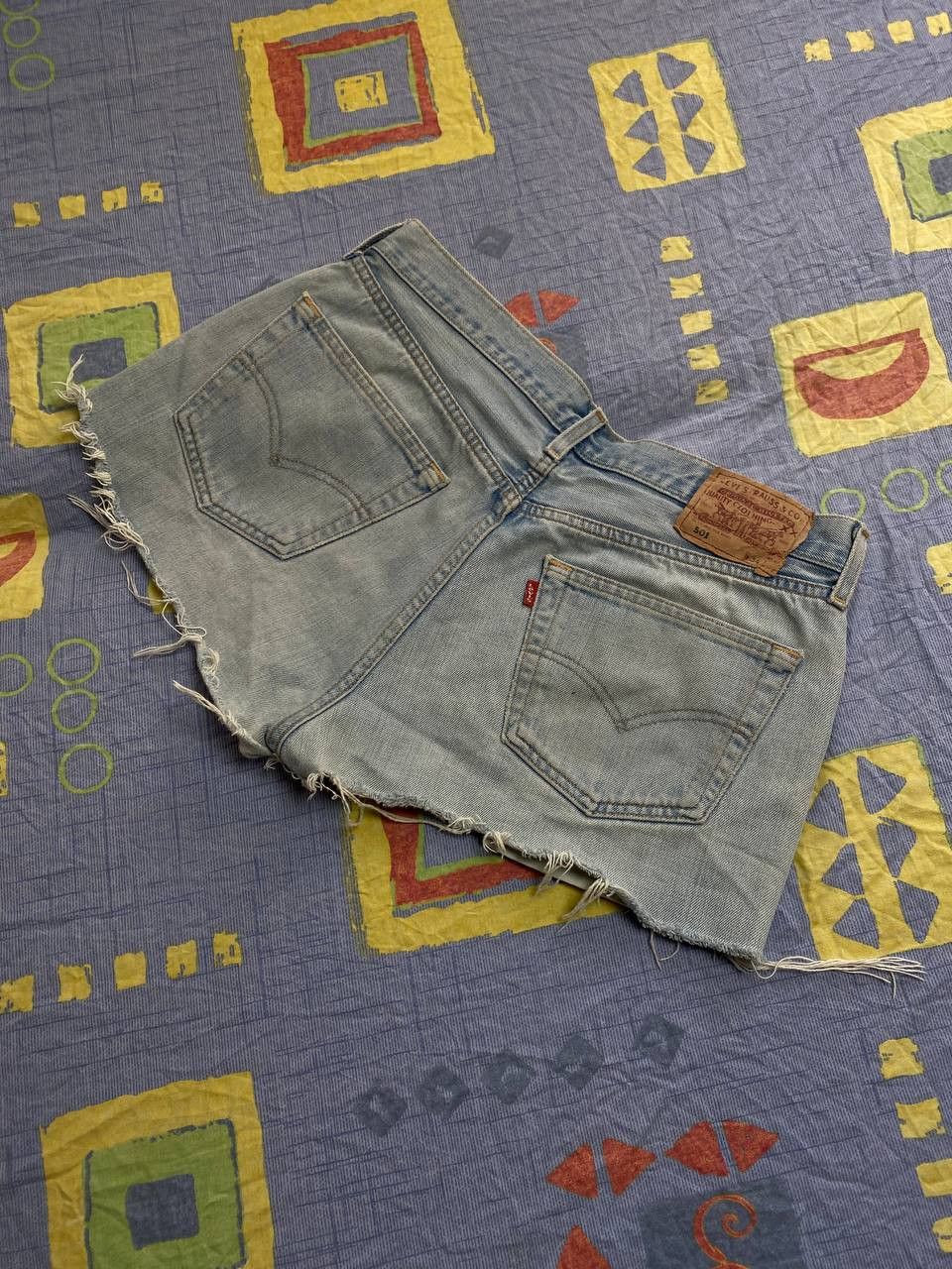 Levi's Levis Womens 501 Shorts Denim Size 34" / US 12 / IT 48 - 18 Thumbnail