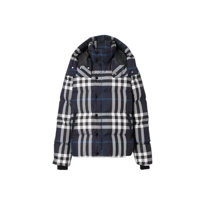 Burberry Burberry Burberry Night Check Hooded Down Jacket-2507 Size US S / EU 44-46 / 1 - 1 Thumbnail