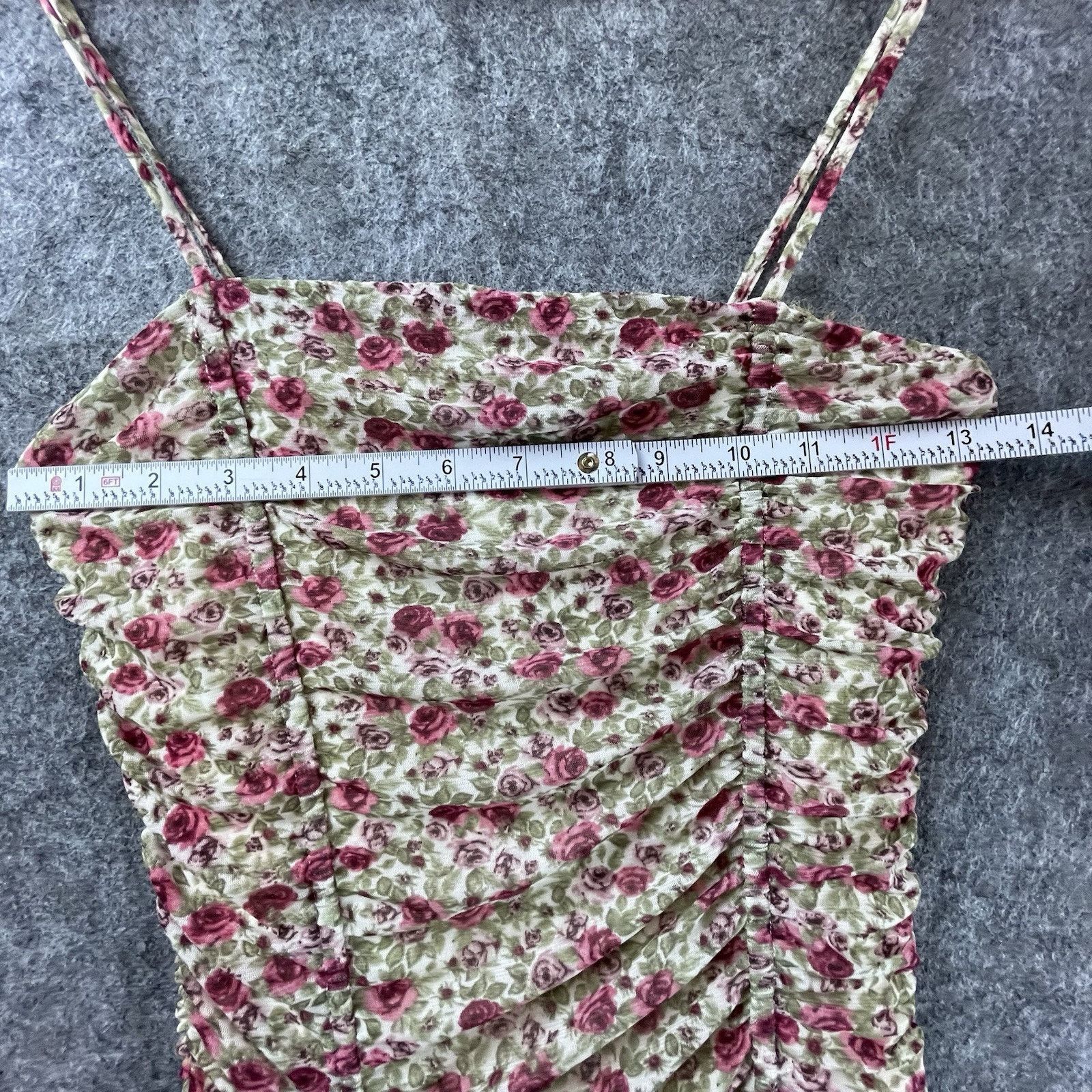Urban Outfitters Urban Outfitters Dress Med Rouched Scrunched Tank Romantic Size M / US 6-8 / IT 42-44 - 6 Thumbnail