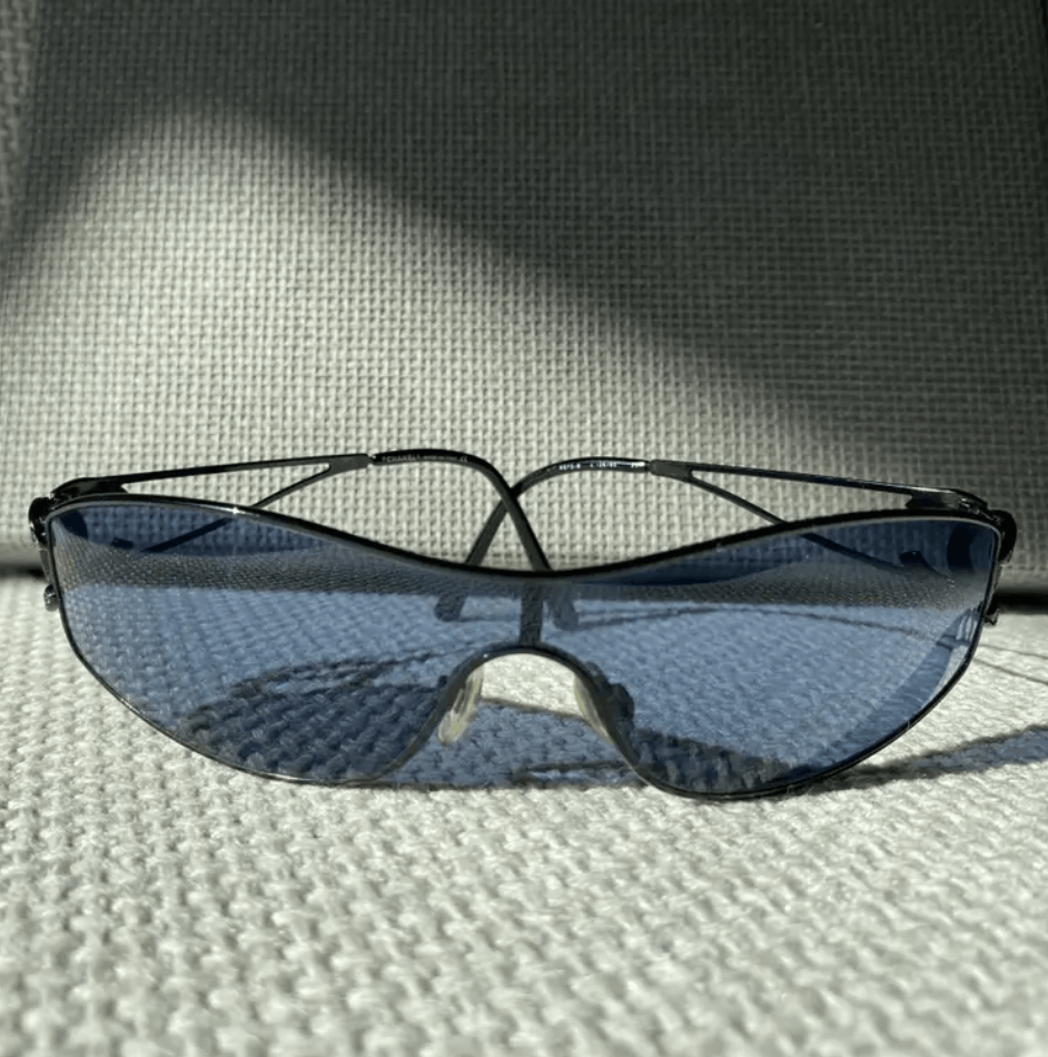 Chanel × Vintage CHANEL SUNGLASSES 4073 LOGO ICONIC Mask CC Vintage Size ONE SIZE - 5 Thumbnail