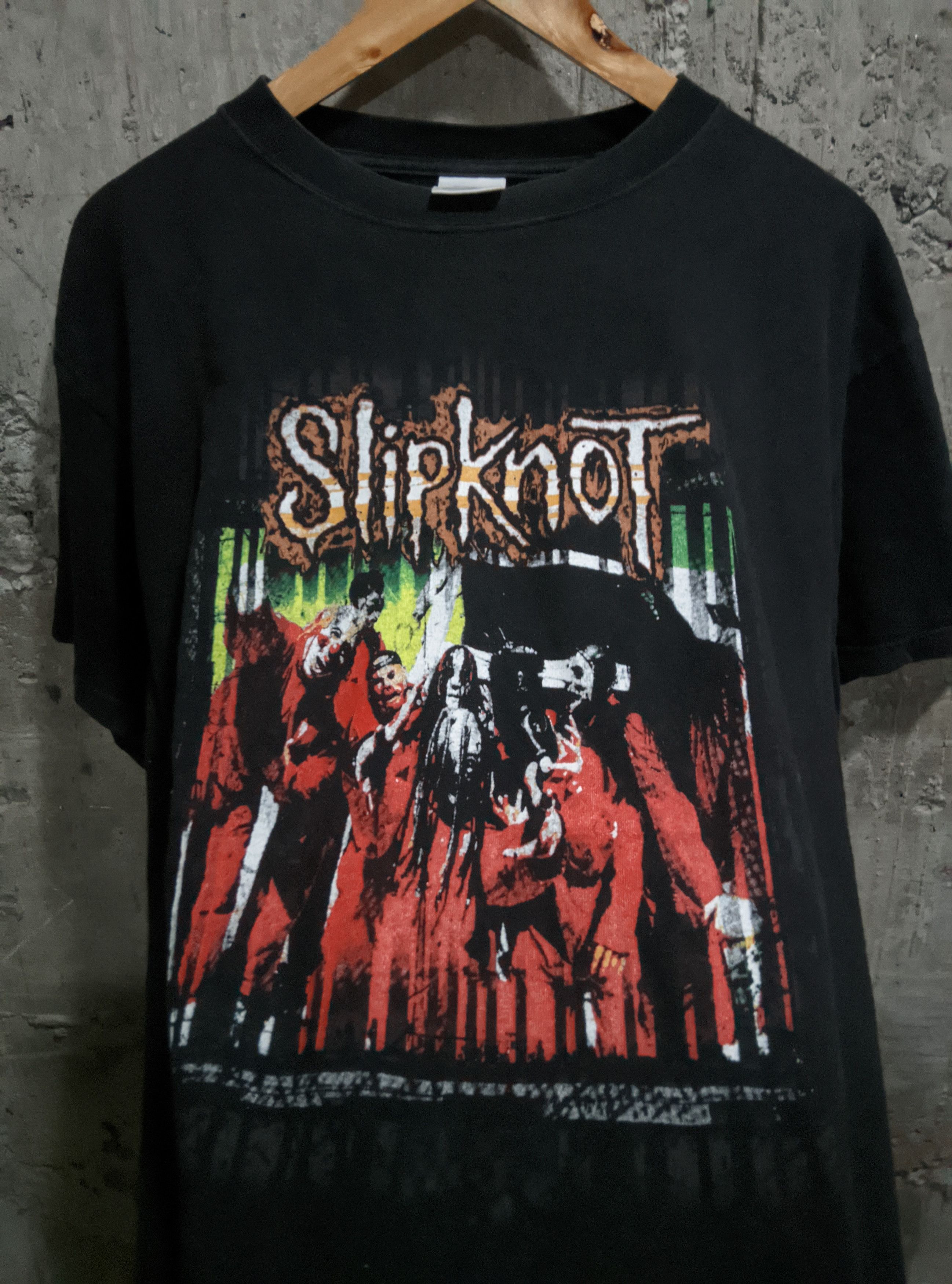 Band Tees Vintage 2000 slipknot self titled nu metal t shirt Size US L / EU 52-54 / 3 - 4 Thumbnail