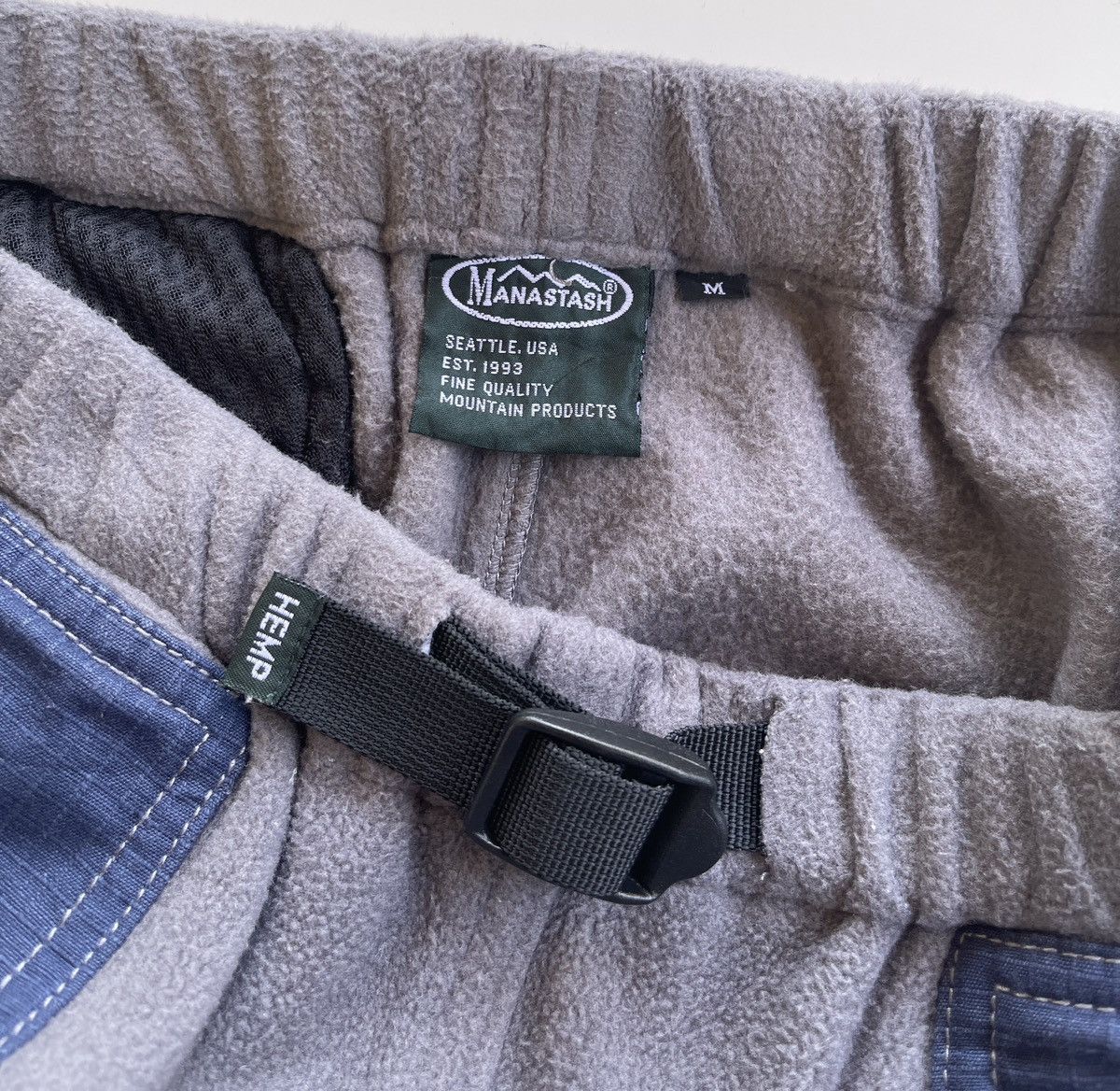 Manastash Manastash Polar Fleece Double Knee Pants Size US 32 / EU 48 - 11 Thumbnail