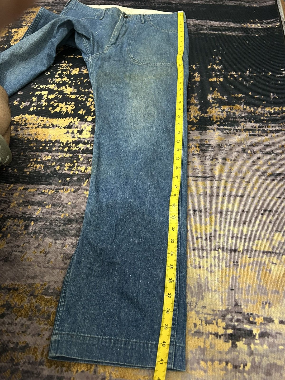 Indigo Vintage IDG Indigo Japan Washed Jeans Size US 32 / EU 48 - 20 Thumbnail