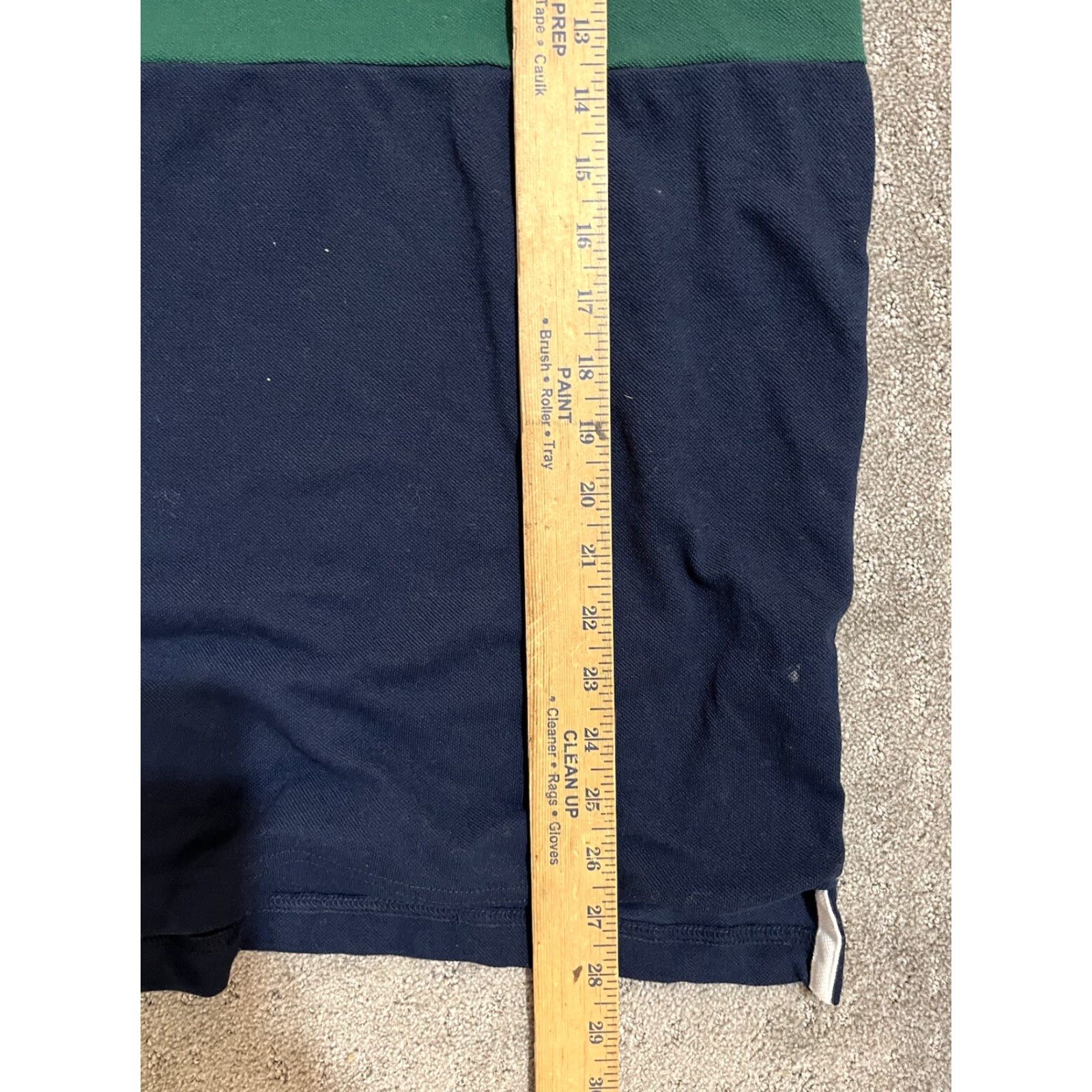 Nautica Nautica Polo Shirt Short Sleeve Navy Green White Striped Multicolor Cotton Logo Classic Fit Men L Size US L / EU 52-54 / 3 - 5 Thumbnail