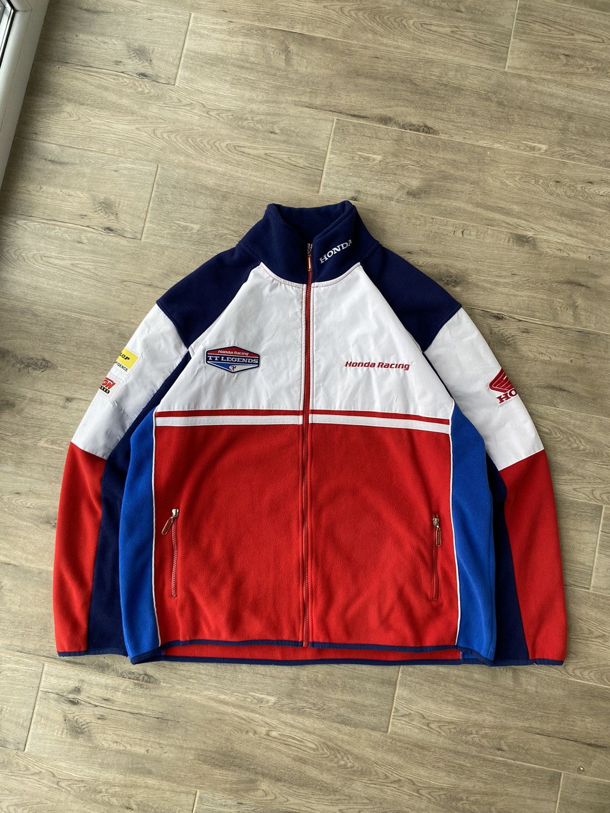 Formula 1 × Honda Honda Vintage Racing Fleece Jacket Size US XL / EU 56 / 4 - 1 Thumbnail