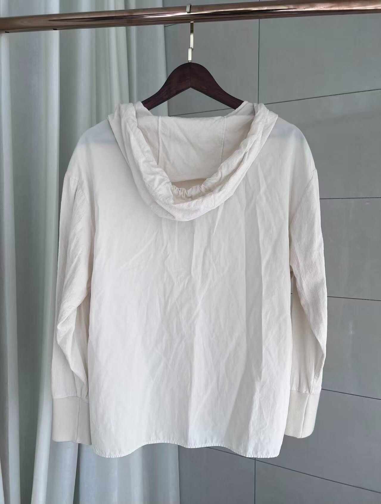 Loewe Loewe Early Autumn Jacquard Hooded Shirt Size US M / EU 48-50 / 2 - 2 Thumbnail