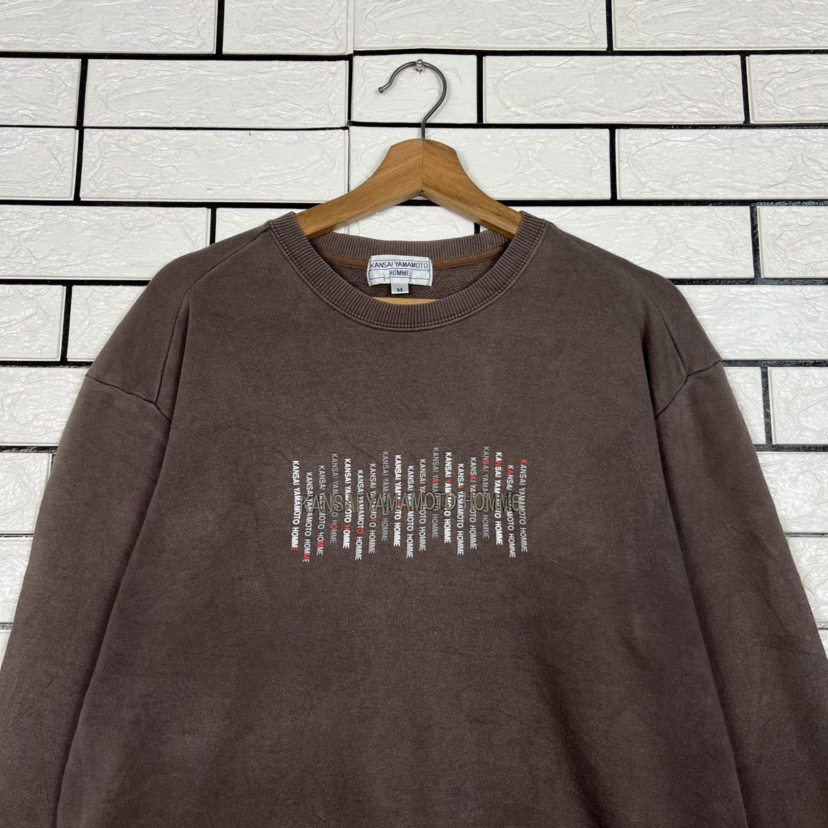 Kansai Yamamoto KANSAI YAMAMOTO HOMME Crewneck Sweatshirt #4229-C193 Size US M / EU 48-50 / 2 - 2 Thumbnail