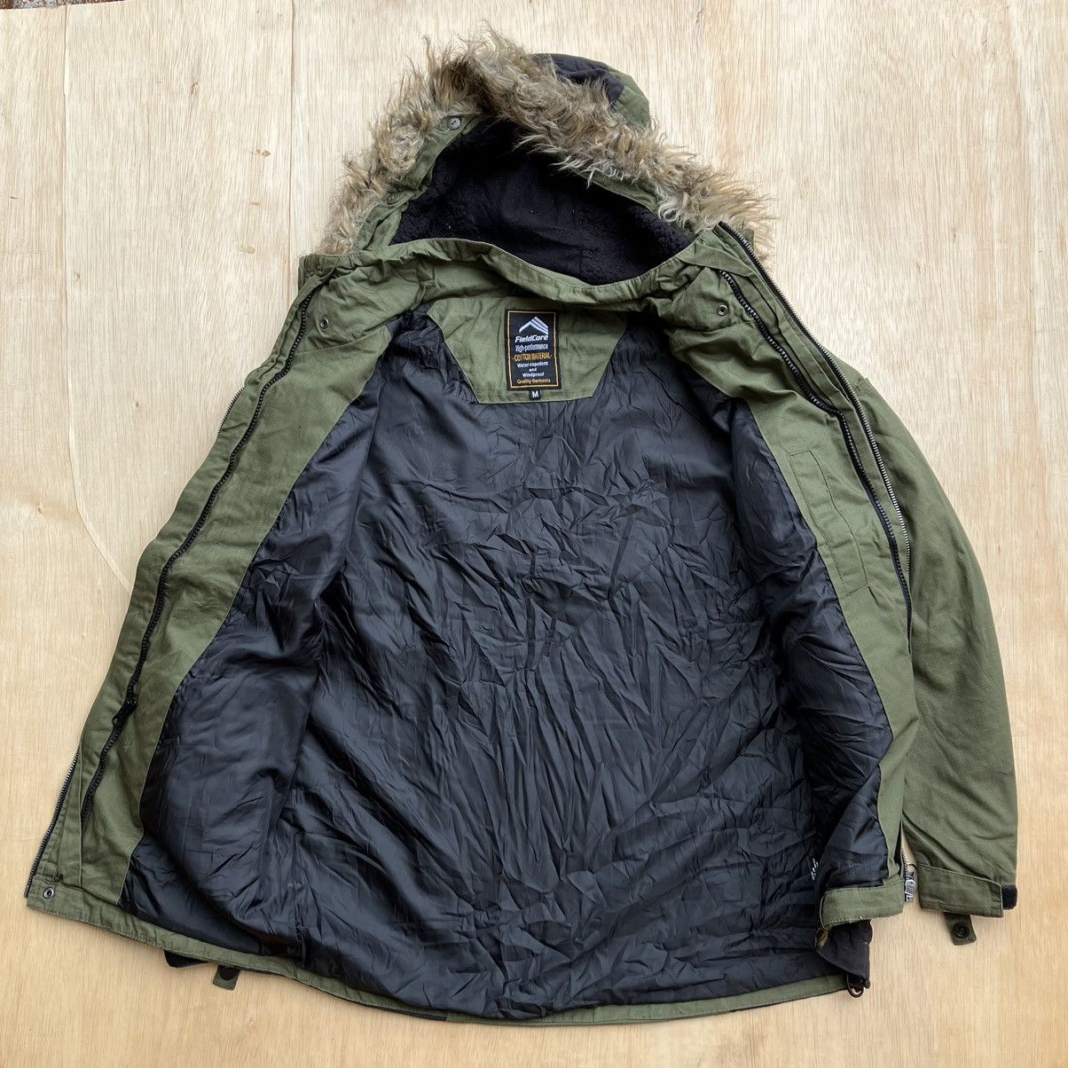 Vintage FIELDCORE FUR OUTDOOR JACKET Size US M / EU 48-50 / 2 - 5 Thumbnail
