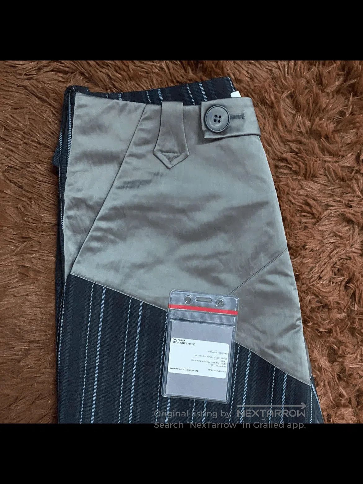 Kiko Kostadinov Sz S Kiko Kostadinov 19AW Stripes Trousers. Size US 30 / EU 46 - 4 Thumbnail