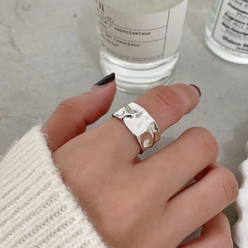 Jewelry Uneven Adjustable Ring Size ONE SIZE - 3 Thumbnail
