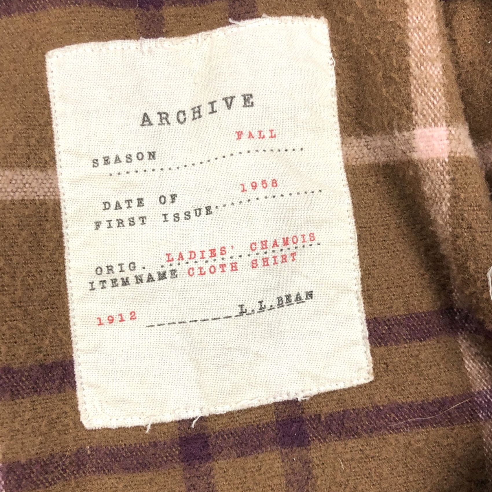 Vintage VINTAGE L.L.Bean Signature Archive Shirt Women M Brown Plaid Flannel Button-Up Size M / US 6-8 / IT 42-44 - 7 Thumbnail