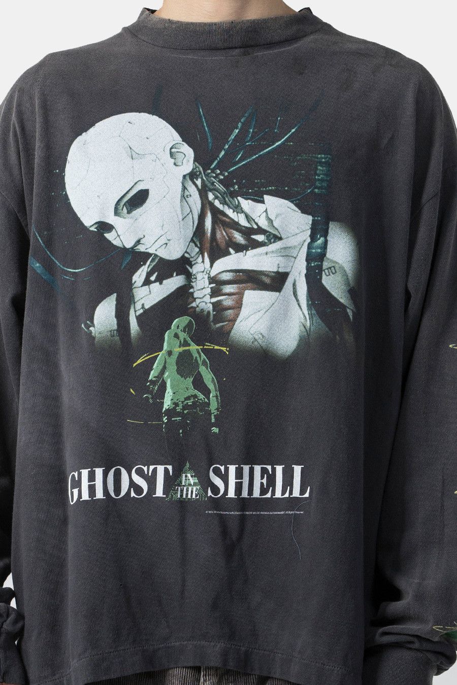 Saint Michael o1h1sh10525 Ghost In The Shell T-Shirt in Black Size US M / EU 48-50 / 2 - 7 Thumbnail