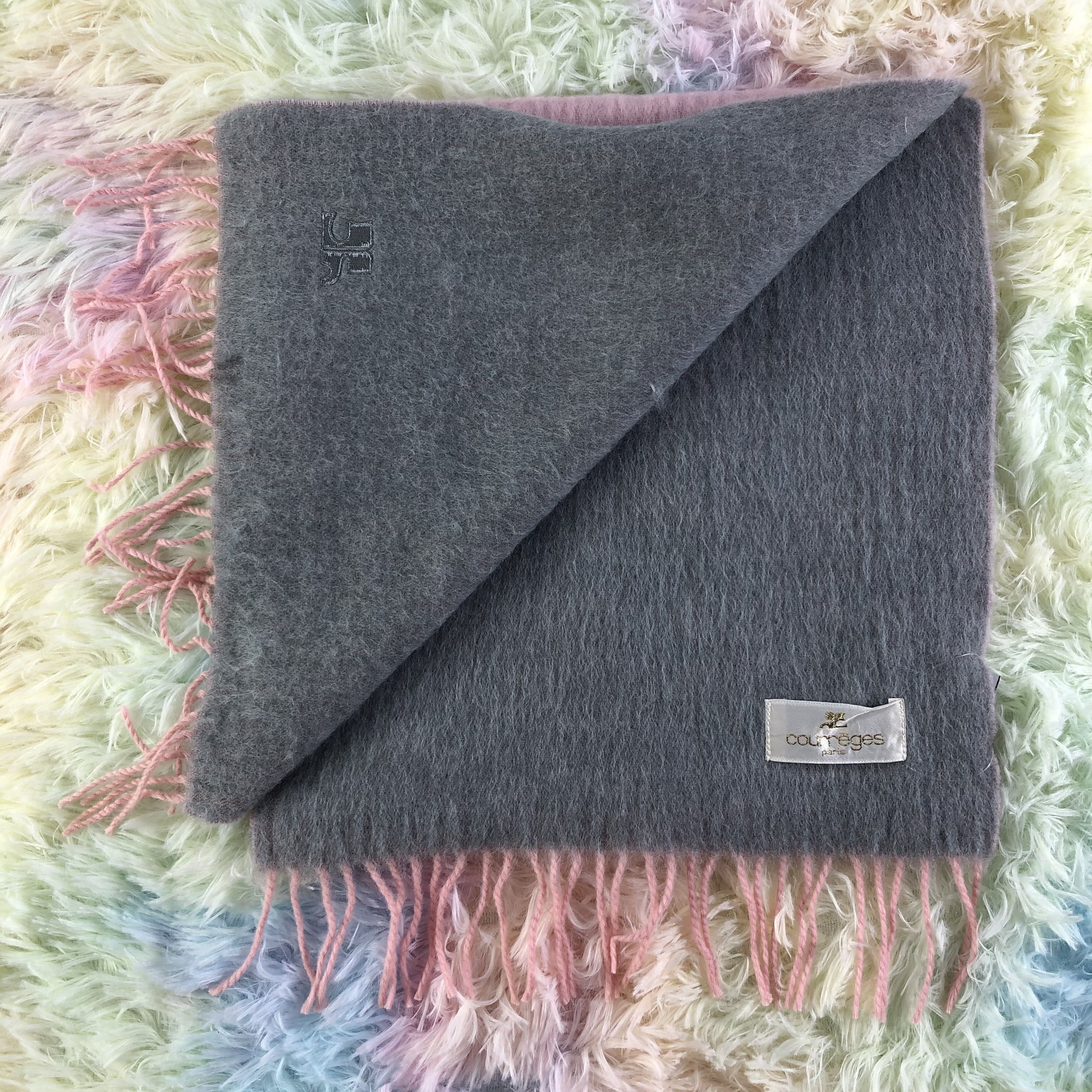 Courreges × Vintage Courreges Scarf / Muffler / Neckwear - KM16 Size ONE SIZE - 3 Thumbnail