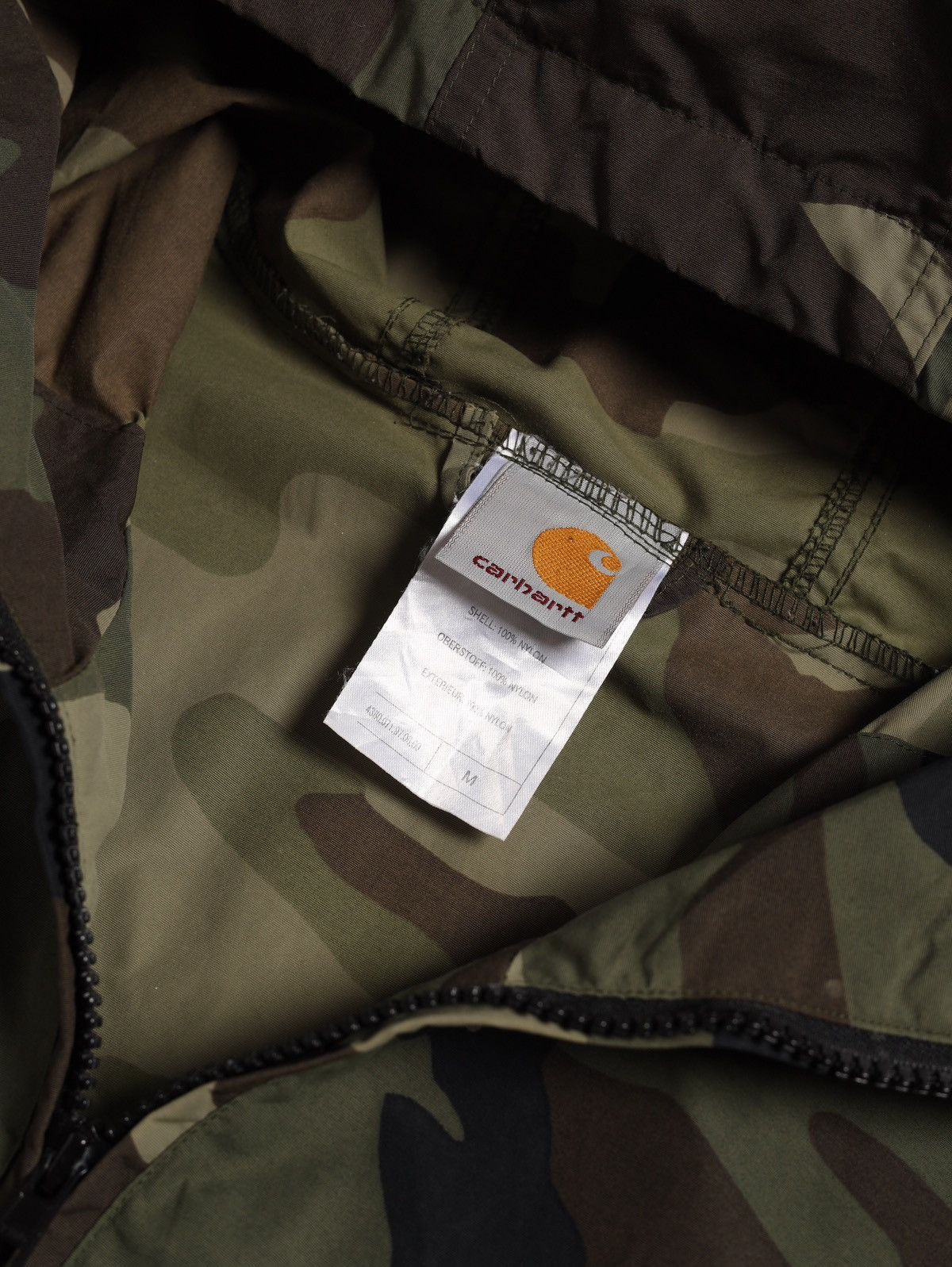 Carhartt Carhartt Camo Nylon Jacket Camouflage Anorak Green Size US M / EU 48-50 / 2 - 7 Thumbnail