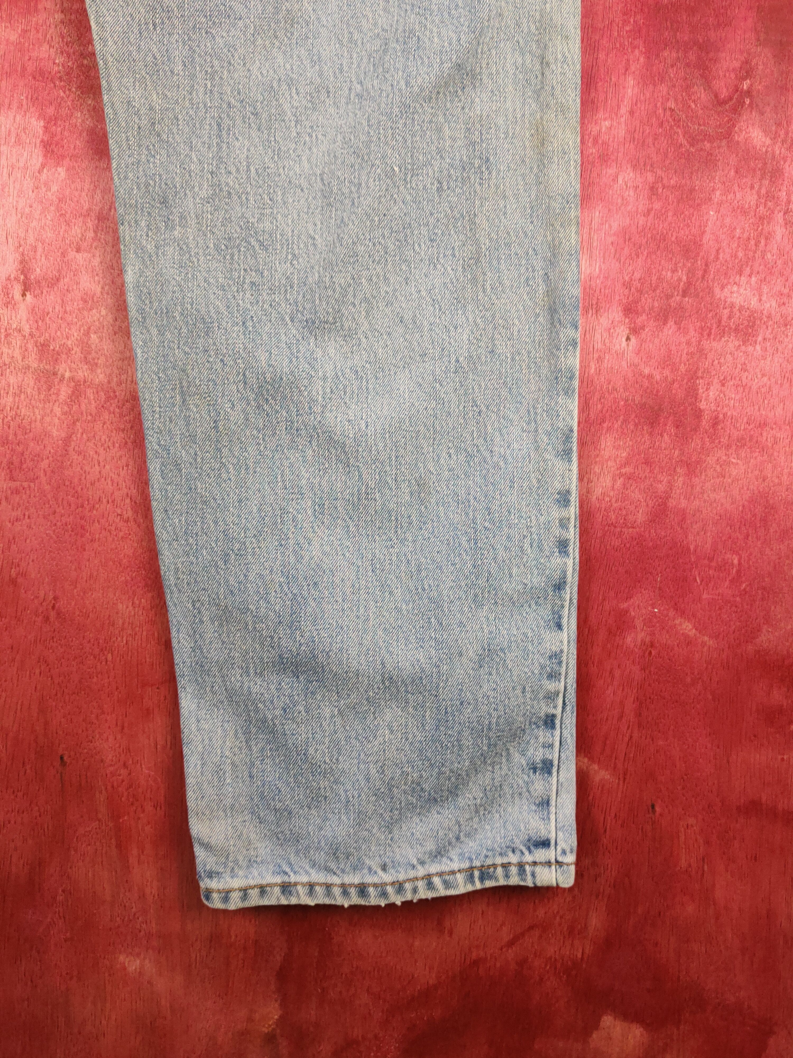 Japanese Brand × Levi's Levi's Blue Faded Distressed Ripped Jeans #S1833 Size US 36 / EU 52 - 13 Thumbnail