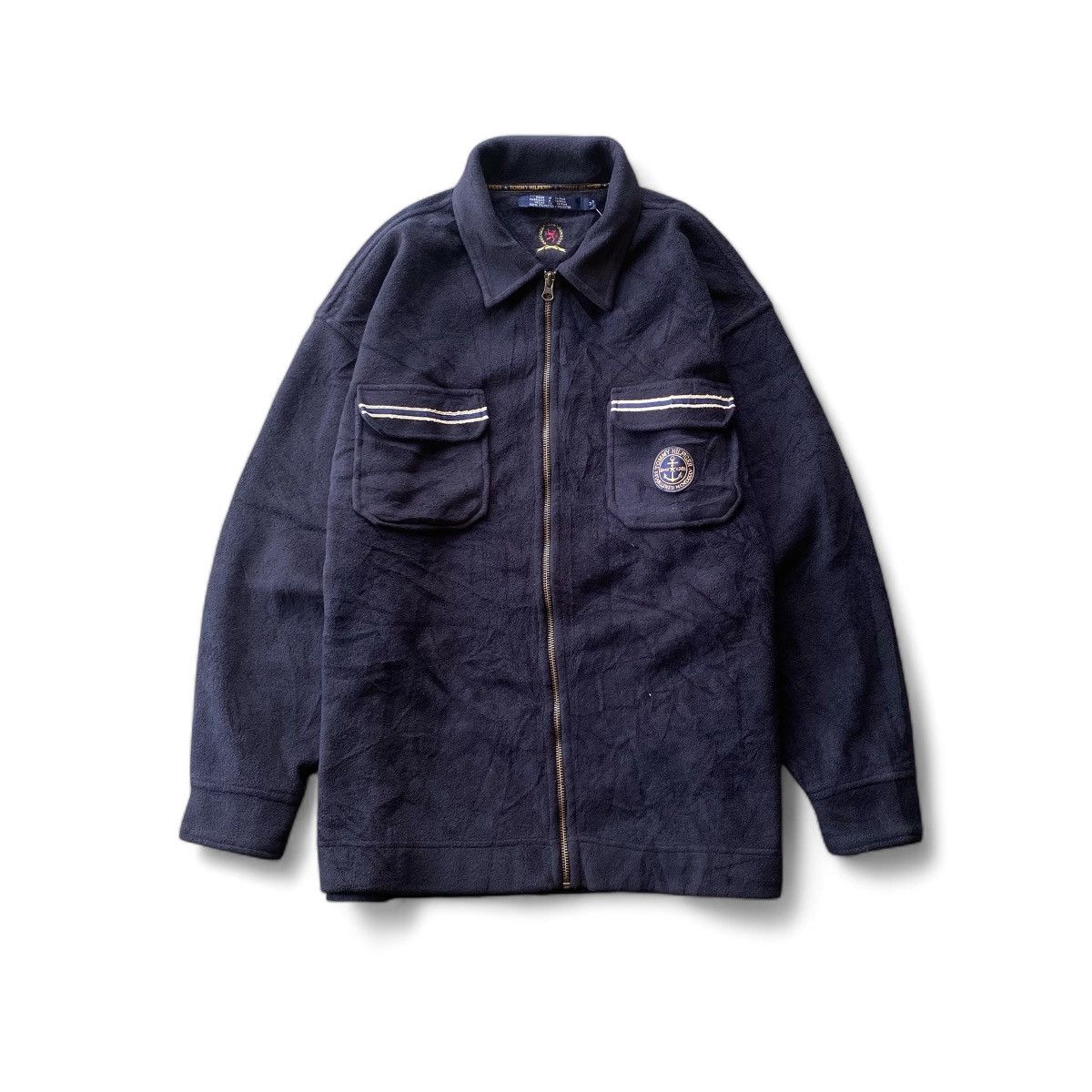 Tommy Hilfiger × Vintage tommy hilfiger fleece outerwear Size US M / EU 48-50 / 2 - 1 Thumbnail