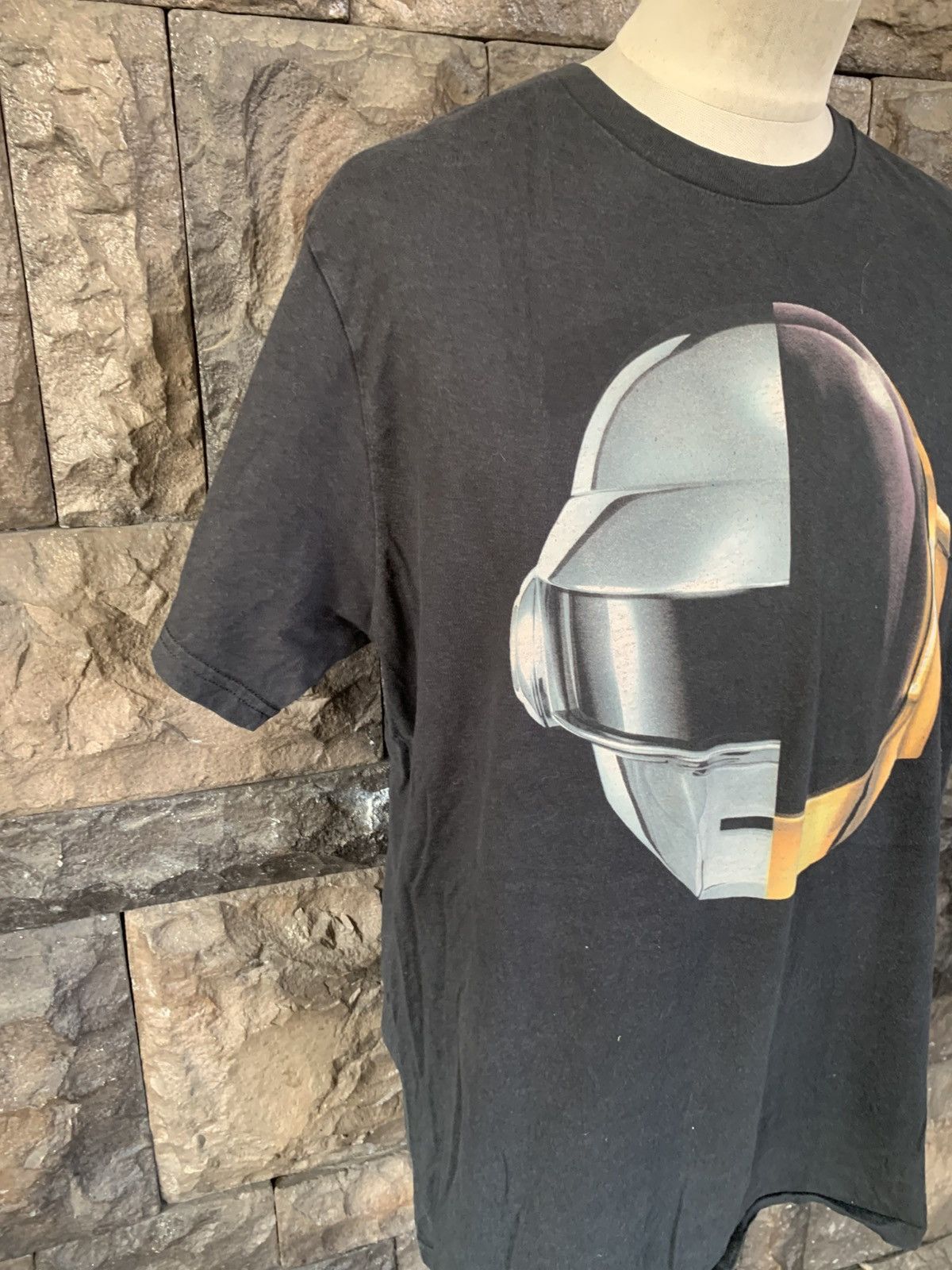 Vintage Vintage Daft Punk Electronic Duo Promo T shirt Size US XL / EU 56 / 4 - 4 Thumbnail