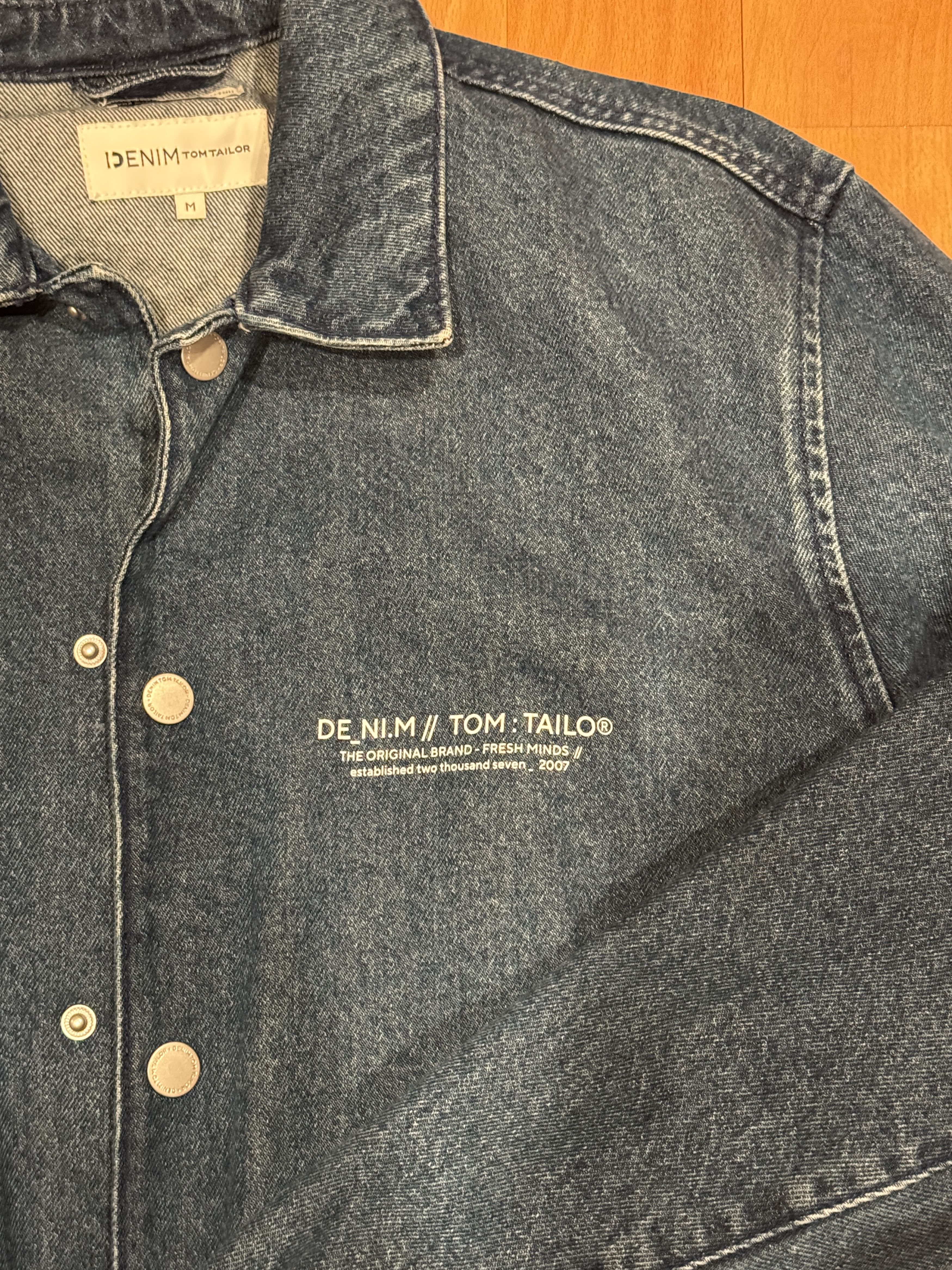 Tom Tailor Tom Tailor Denim Jacket Size US M / EU 48-50 / 2 - 2 Thumbnail