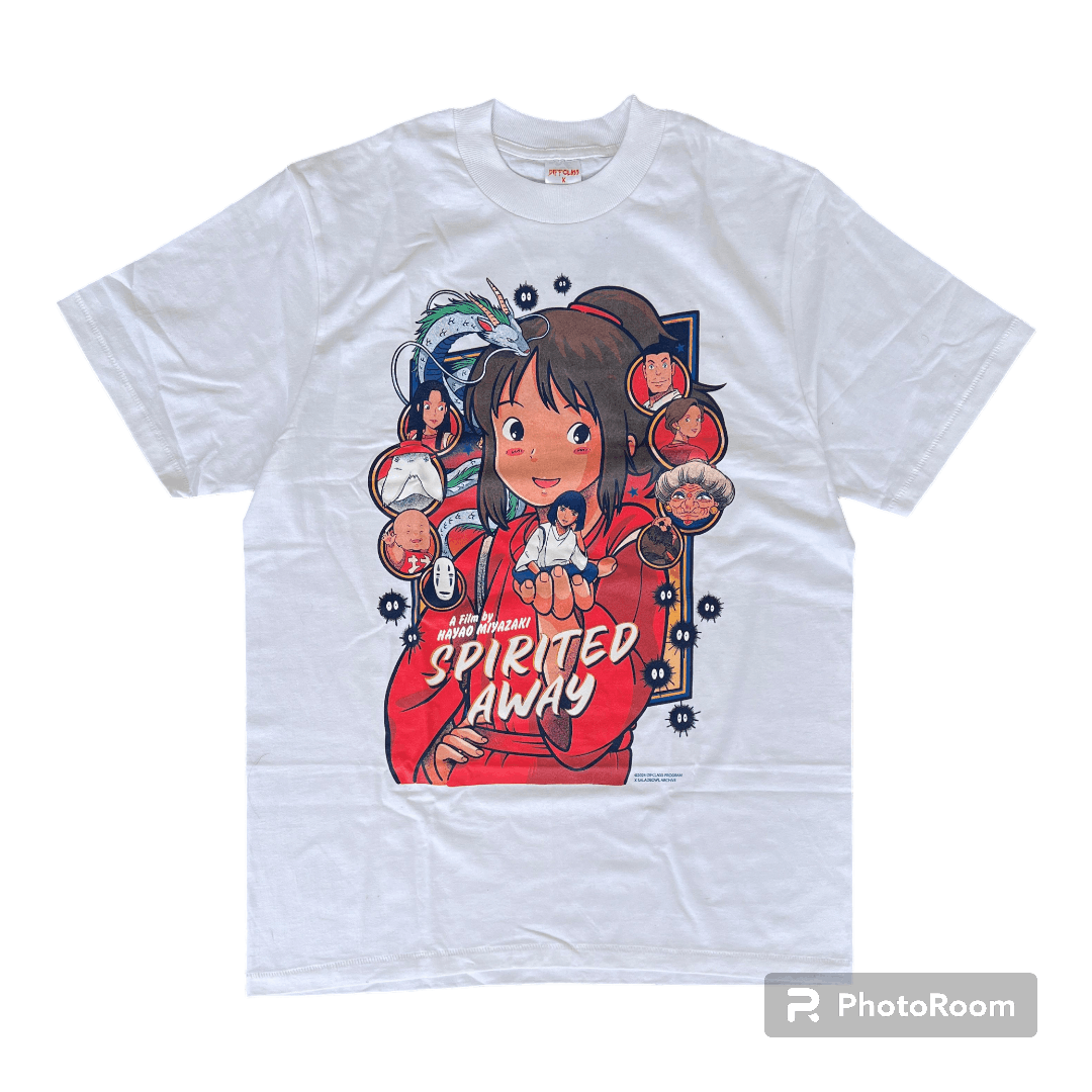 Anime × Japanese Brand 💥Spirited Away Studio Ghibli T Shirt Size US XL / EU 56 / 4 - 2 Thumbnail