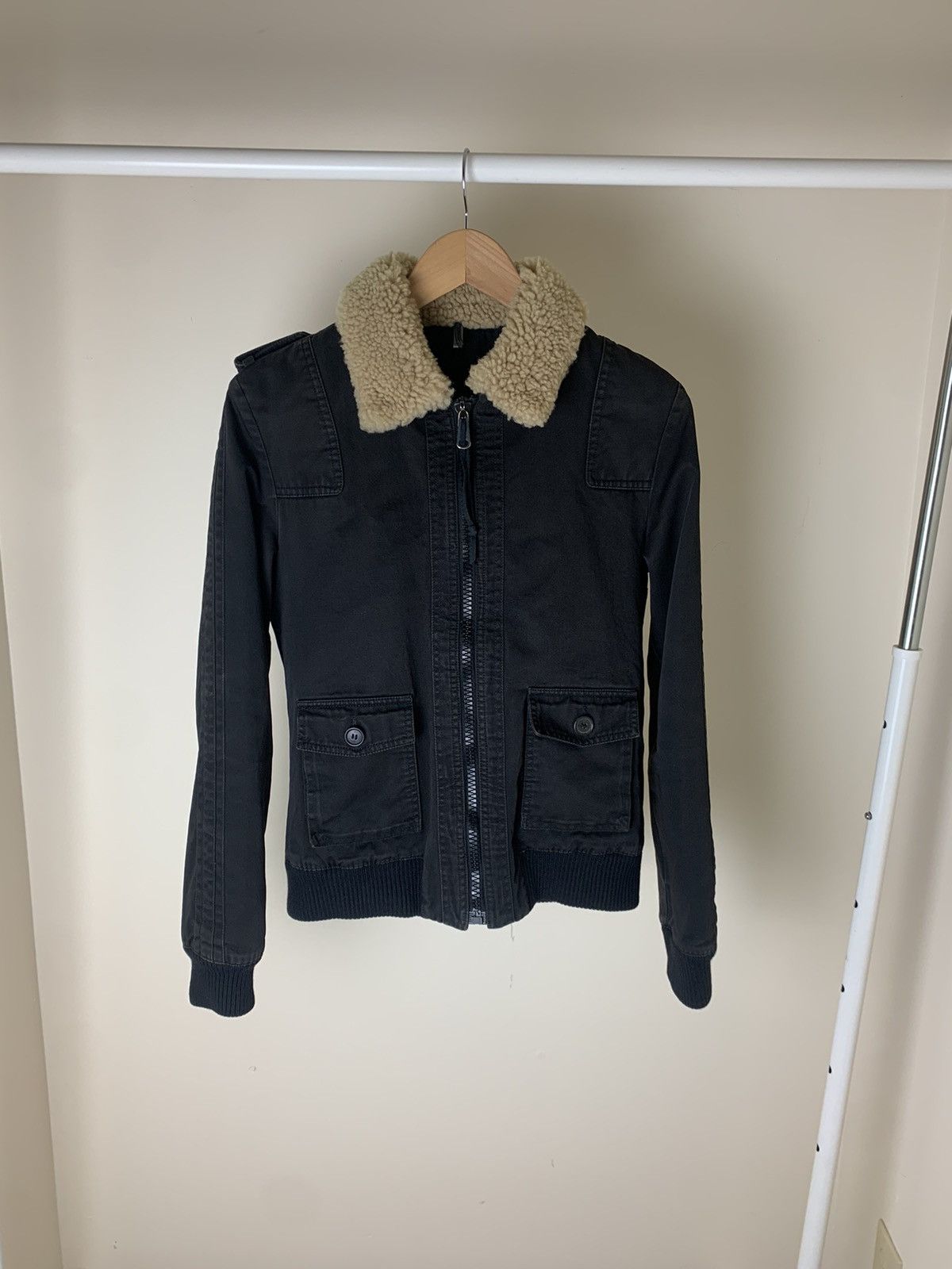 Dior × Hedi Slimane Dior Homme AW05 Shearling Collar Aviator