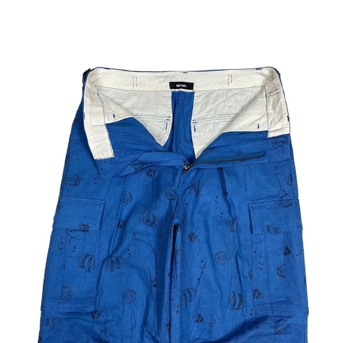 Issey Miyake × Japanese Brand × Ne-Net Ne Net Issey Miyake Polkadot Pants Size US 30 / EU 46 - 7 Thumbnail