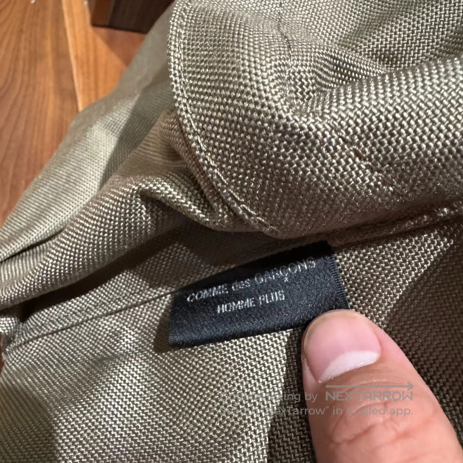 Comme des Garcons Homme Plus Comme des Garçons Green Backpack. Size ONE SIZE - 5 Thumbnail