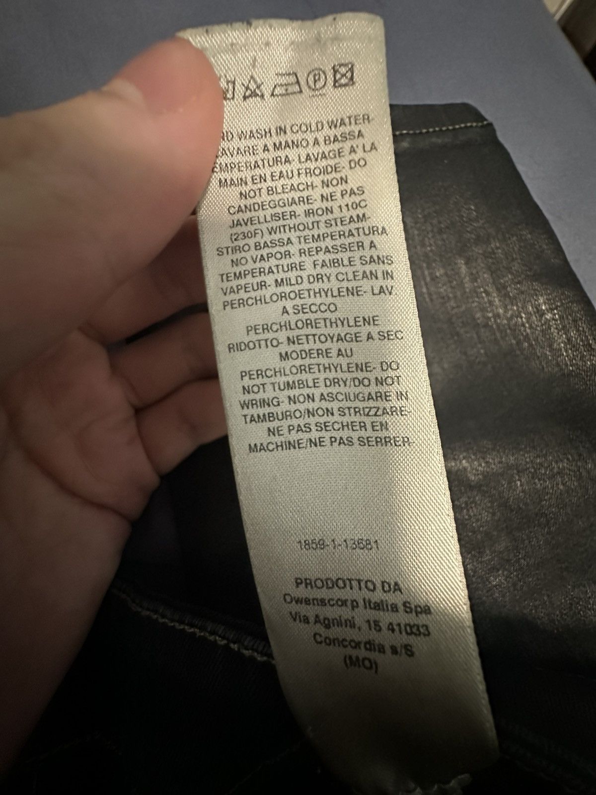 Rick Owens Drkshdw Rick Owens Nagakin Waxed Denim Size US 28 / EU 44 - 4 Thumbnail
