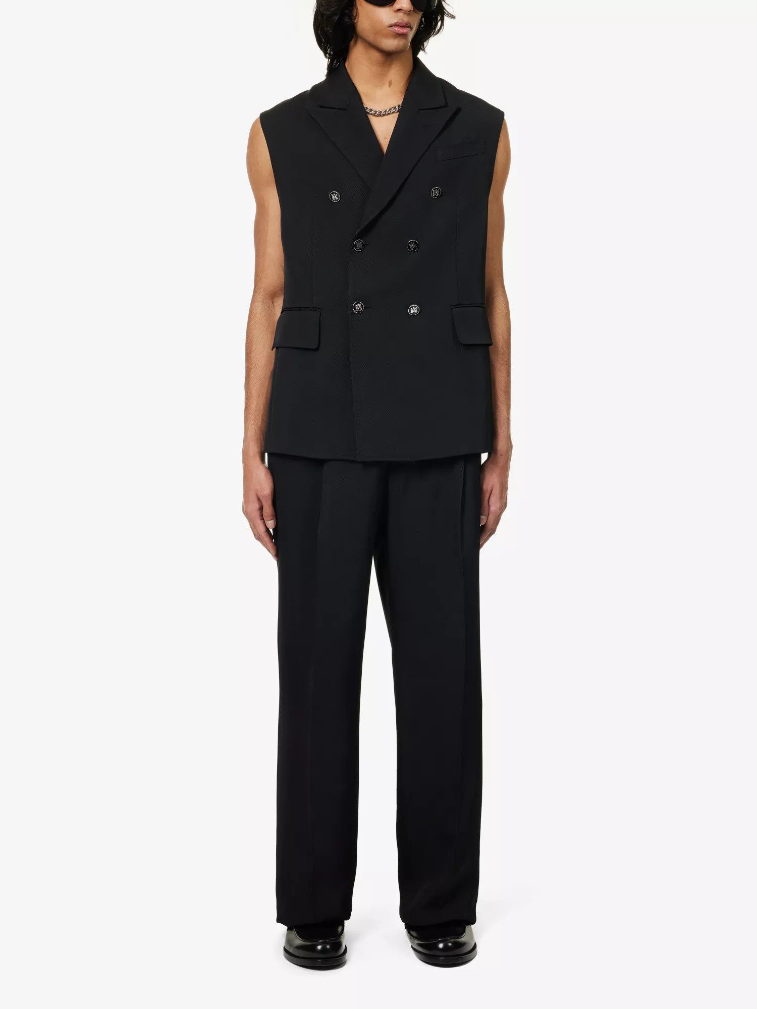 Amiri o1y0525 Vest in Black Size US S / EU 44-46 / 1 - 6 Thumbnail