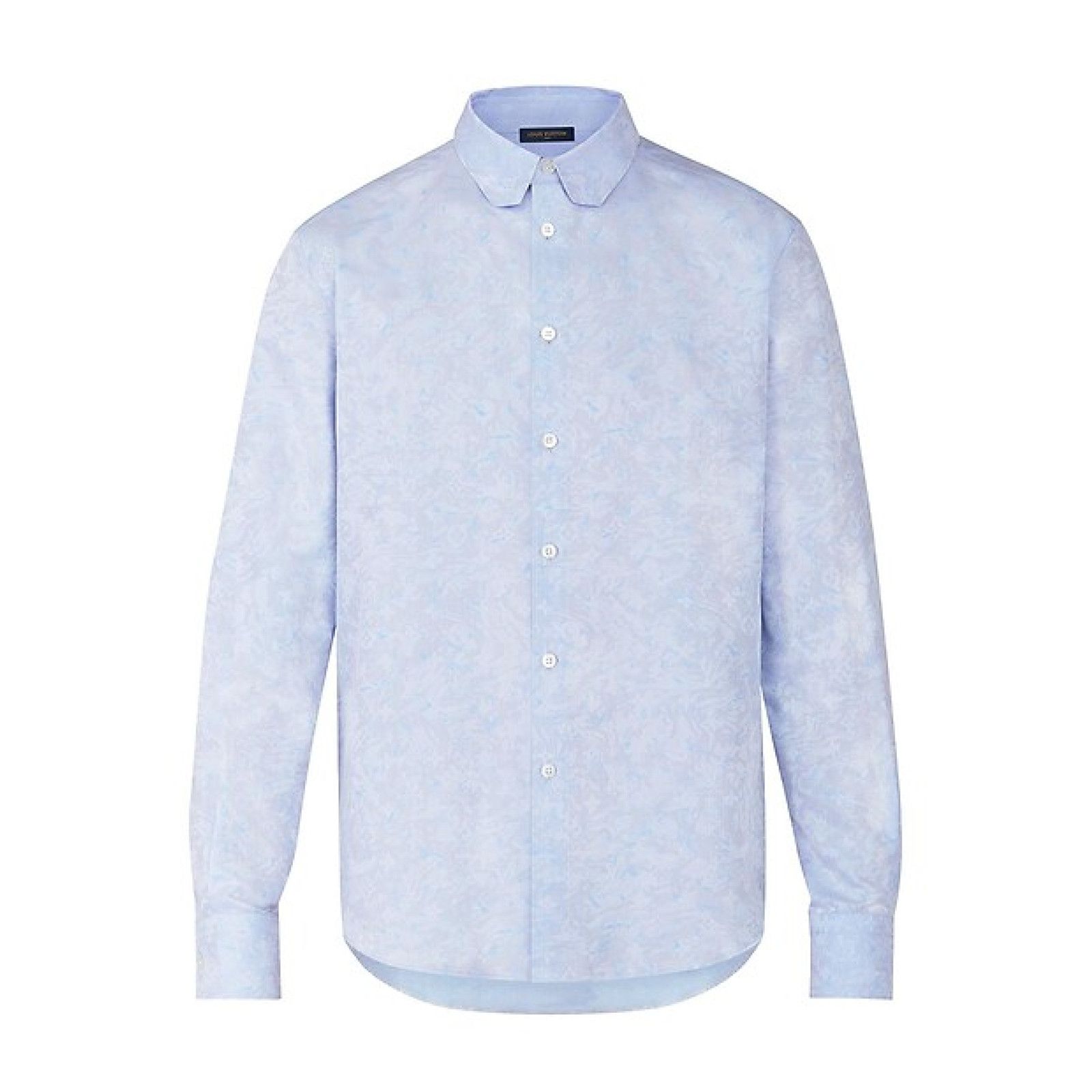 Louis Vuitton Louis Vuitton Regular Shirt DNA Collar Monogram Long Sleeve Size US S / EU 44-46 / 1 - 1 Thumbnail