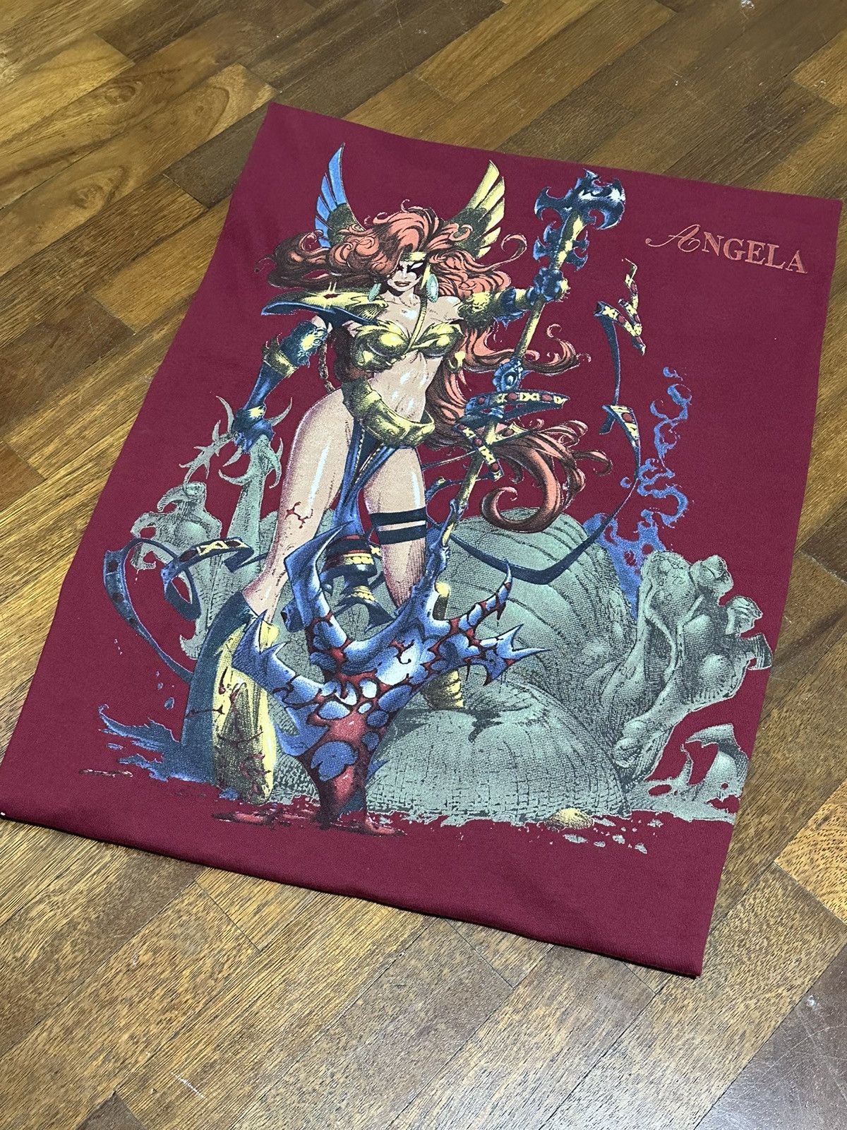 image of Comics x Vintage VTG Boot Spawn Angela, Men's (Size XL)