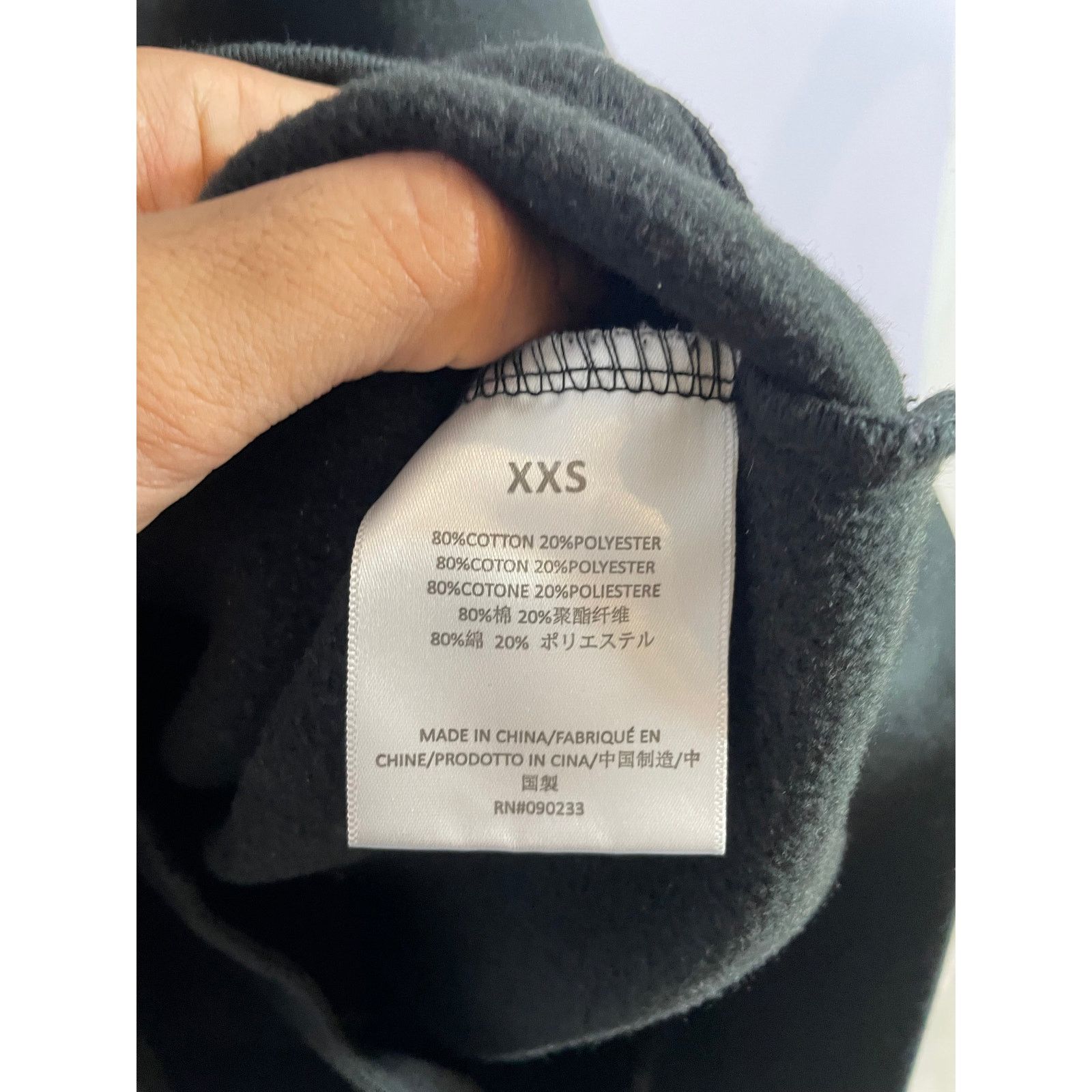Essentials Essentials Black Crewneck 3M Used XXS Size US XXS / EU 40 - 3 Thumbnail